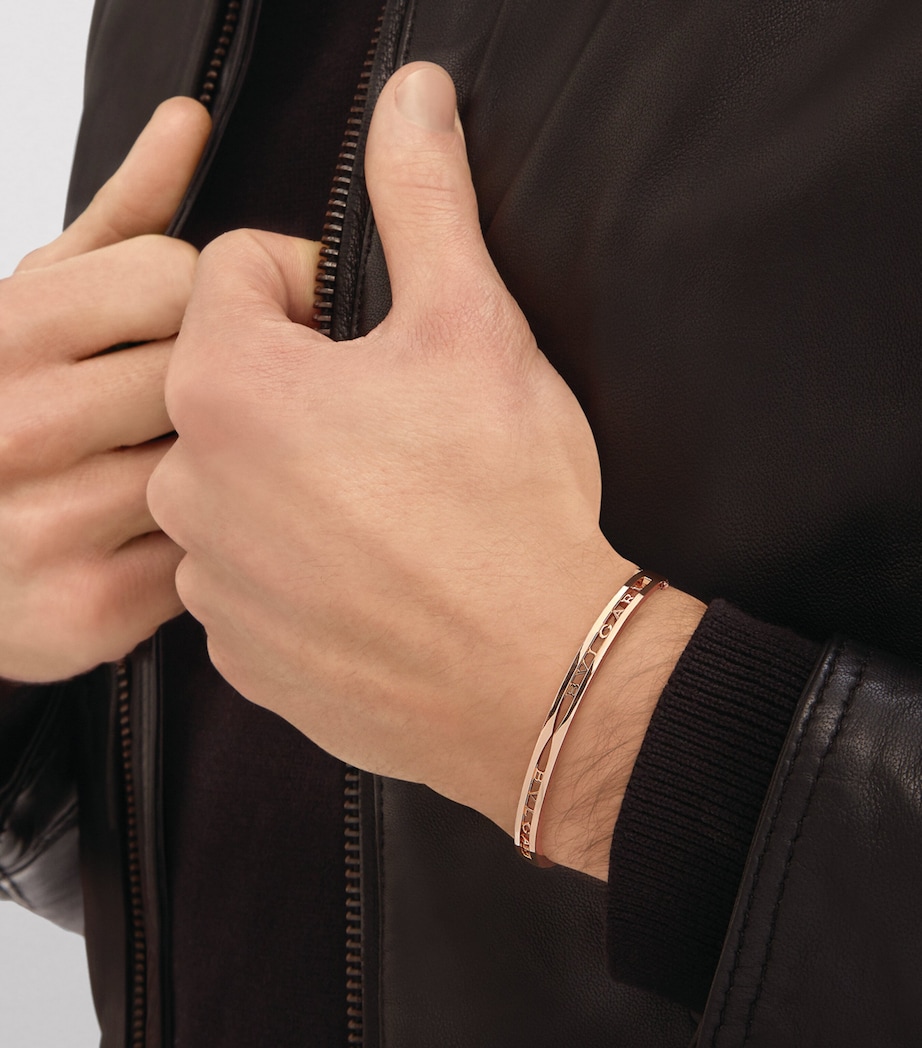 Rose Gold B.zero1 Bangle PINK GOLD Image 3