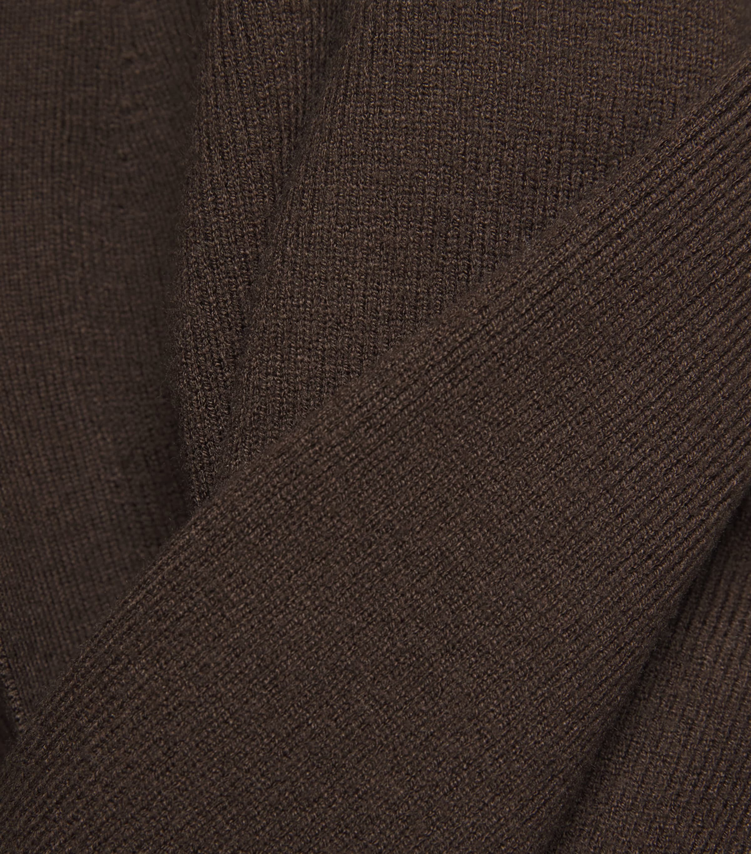 Oversized Cardigan DARK BROWN DB Image 5