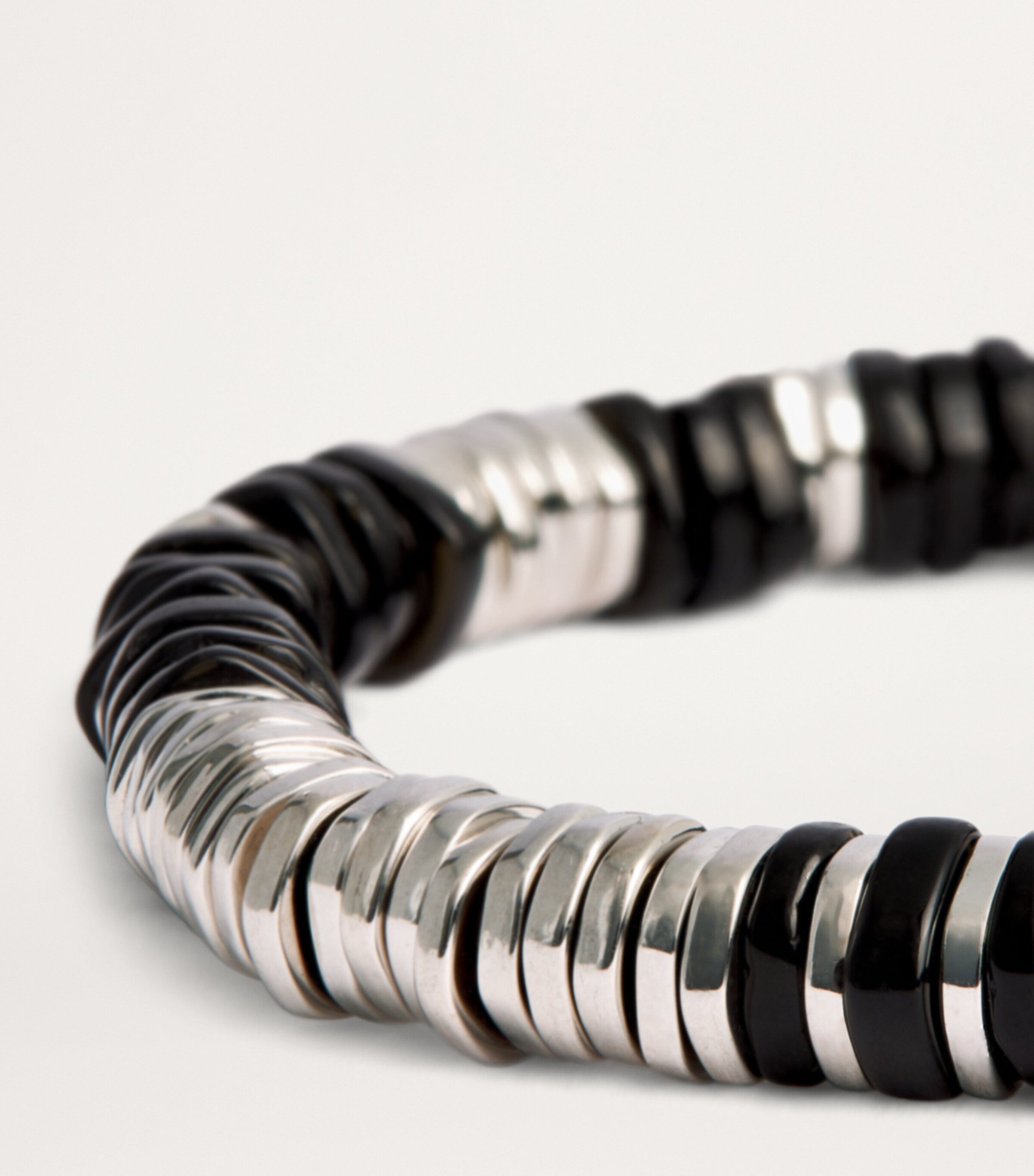 Agate and Sterling Silver Bracelet SILVER Image 4