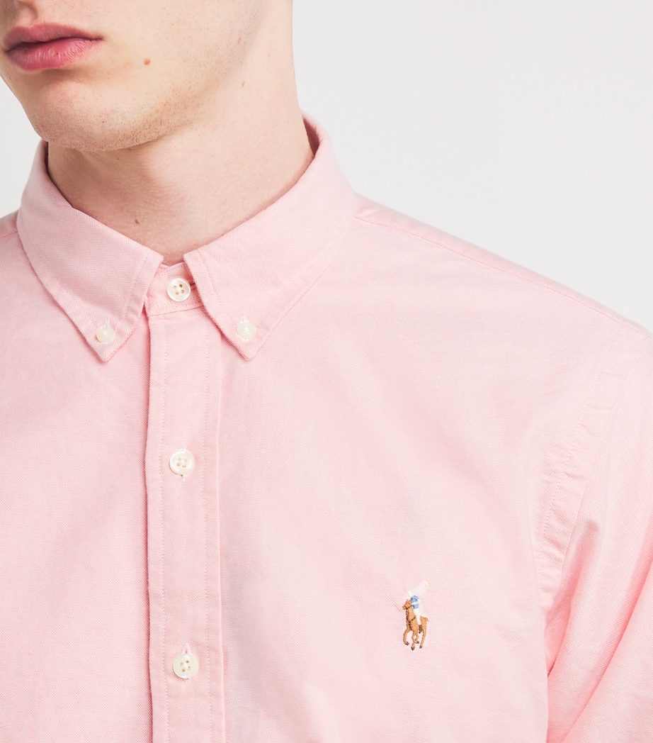 Slim Oxford Shirt PINK Image 6
