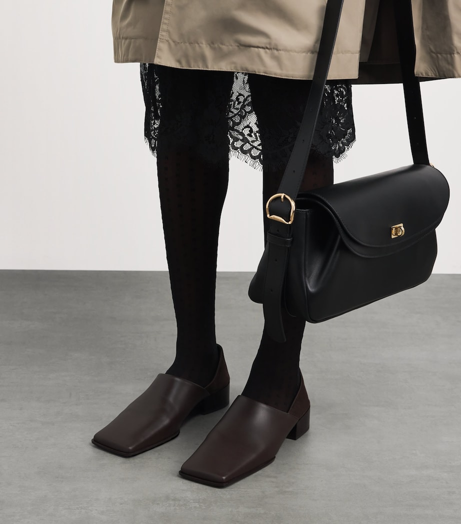 Falke Womens Jacquard Firefly Tights Black Image 3