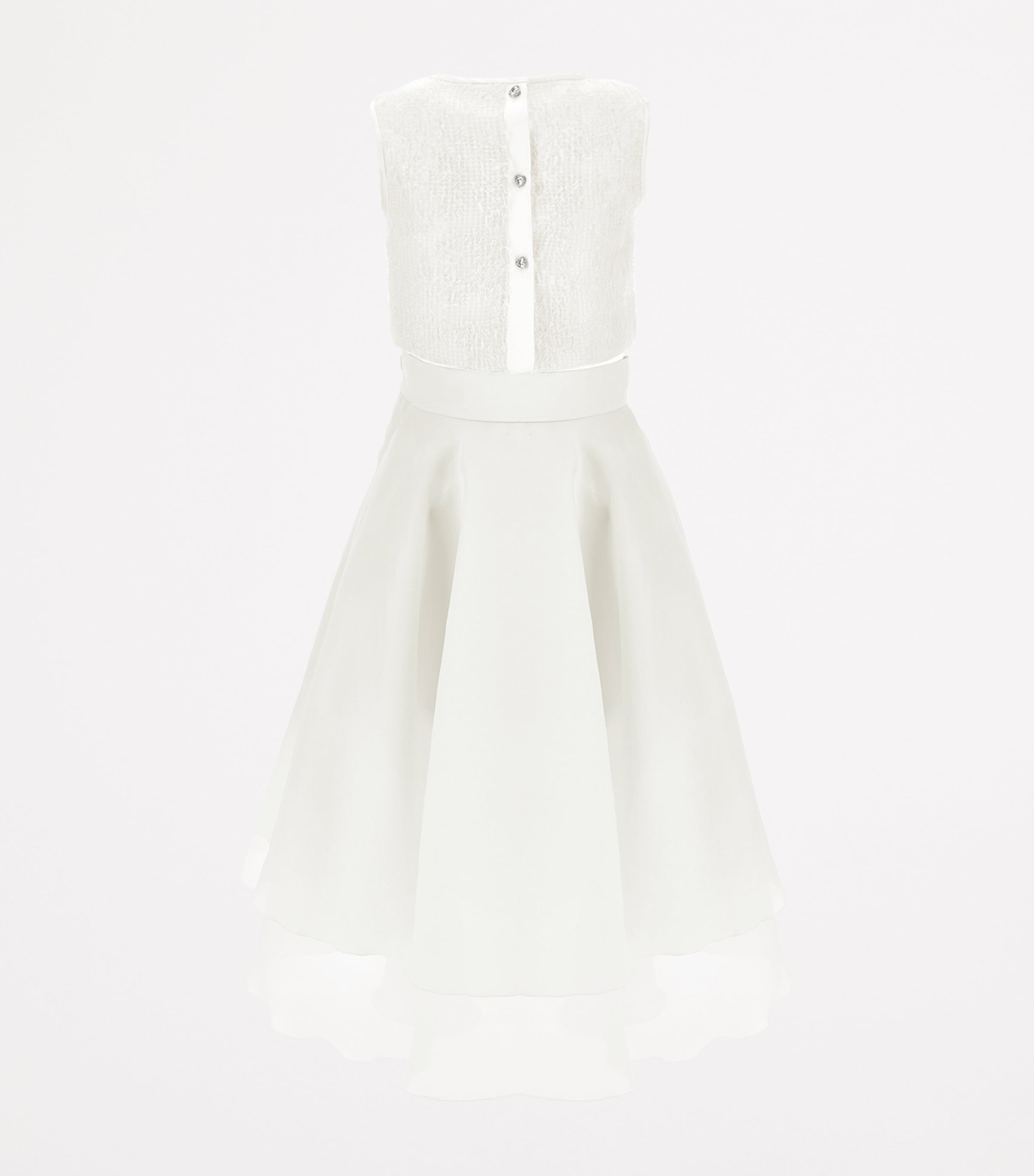 Flower-Appliqué Top and Skirt Set (2-16 Years) PANNA Image 2