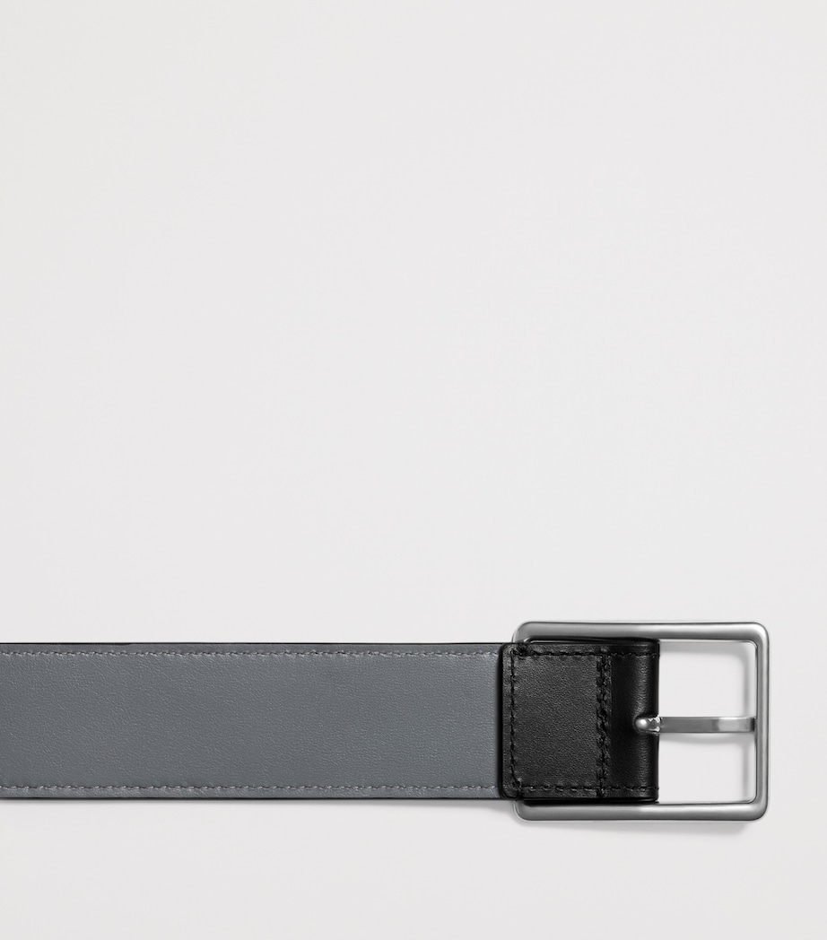 Bottega Veneta Leather Intrecciato Piccolo Belt Image 4