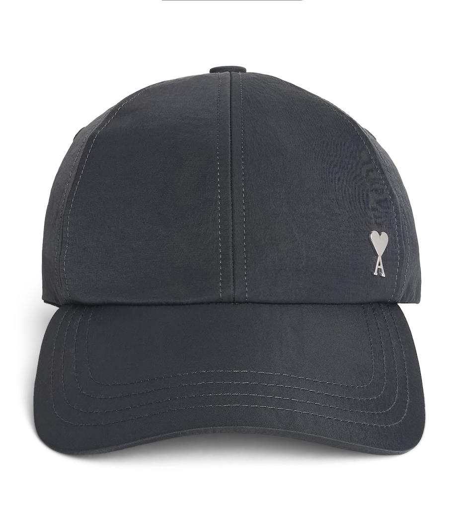 Nylon Logo Cap 020 - ANTHRACITE Image 1