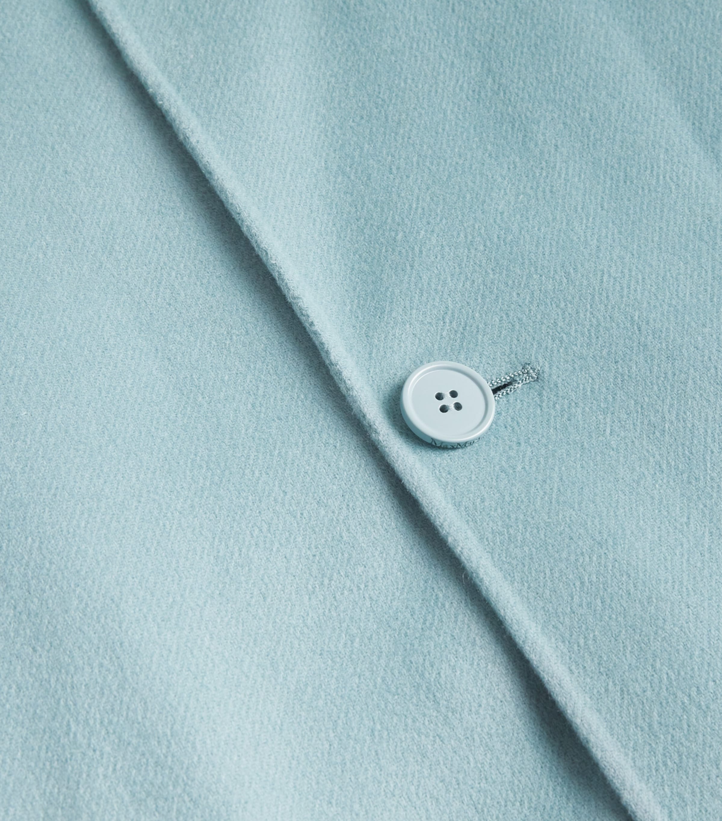 Virgin Wool-Blend Coat PASTEL GREEN Image 5