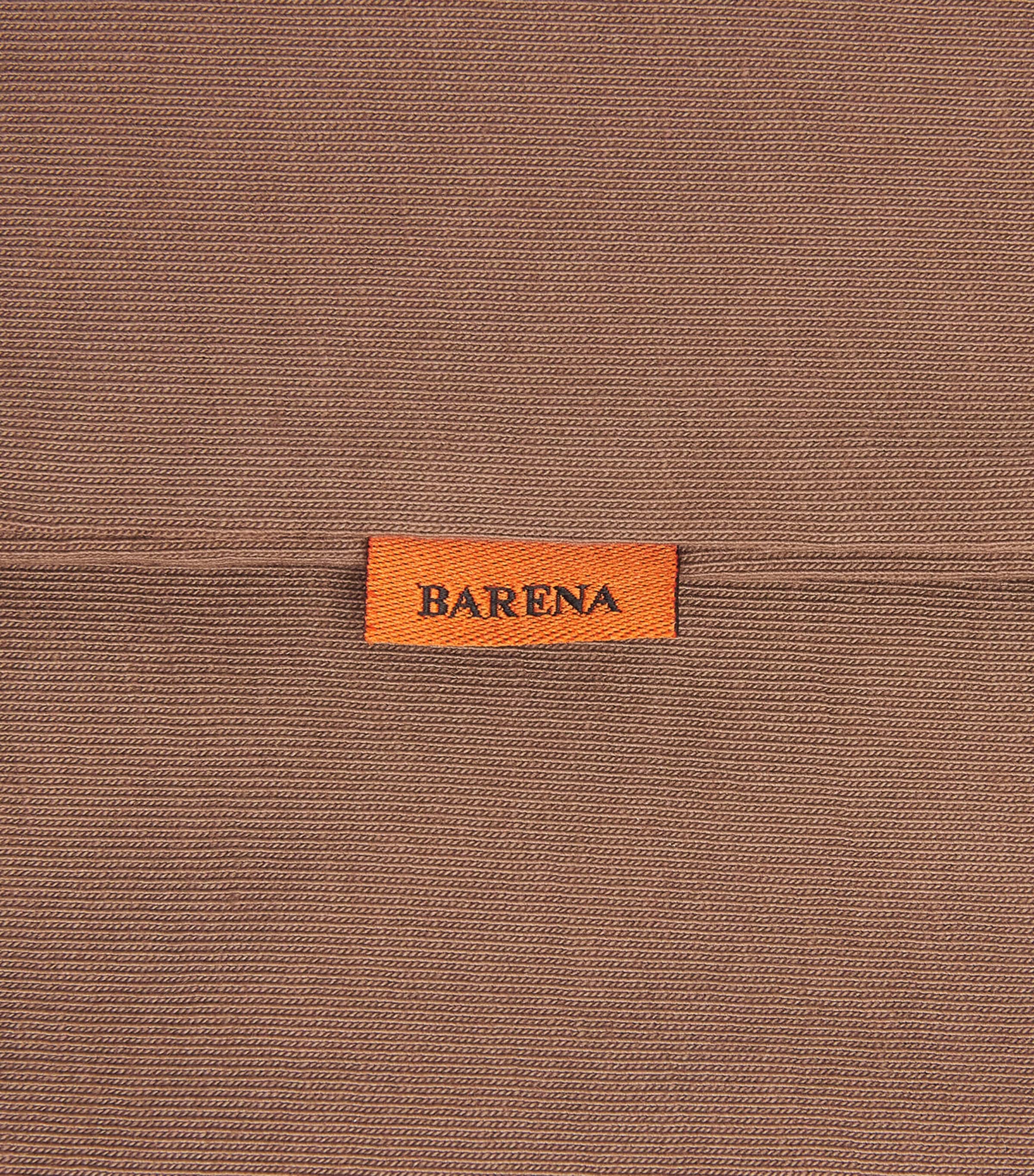 Barena Mens Cotton Jersey Henley Top Bronzo Image 6