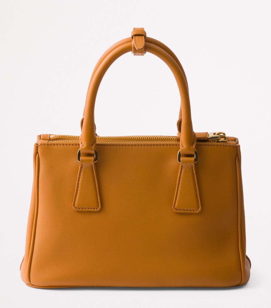 Small Leather Galleria Top-Handle Bag F0287 Image 3