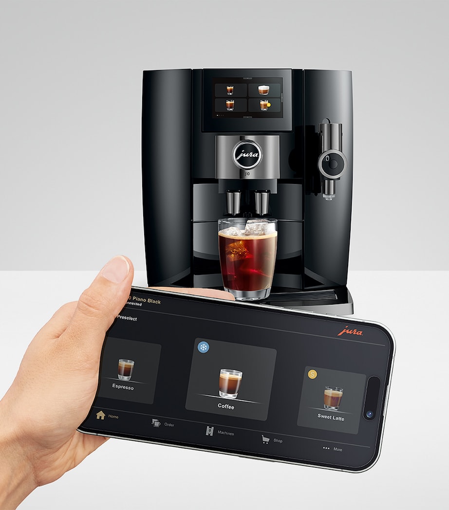 J10 Coffee Machine BLACK Image 10
