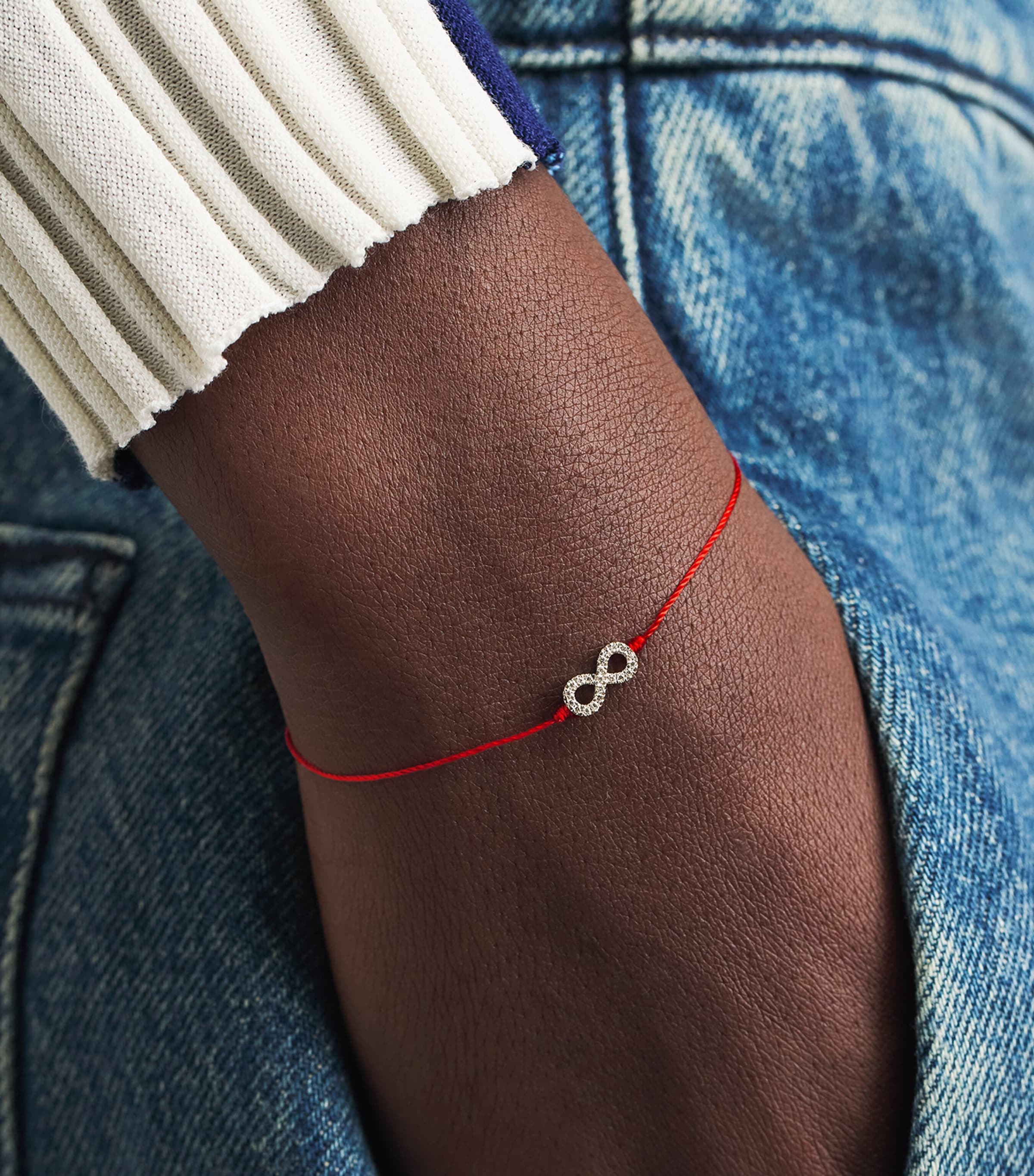 Redline White Gold and Diamond Elyseum Bracelet Red Image 2