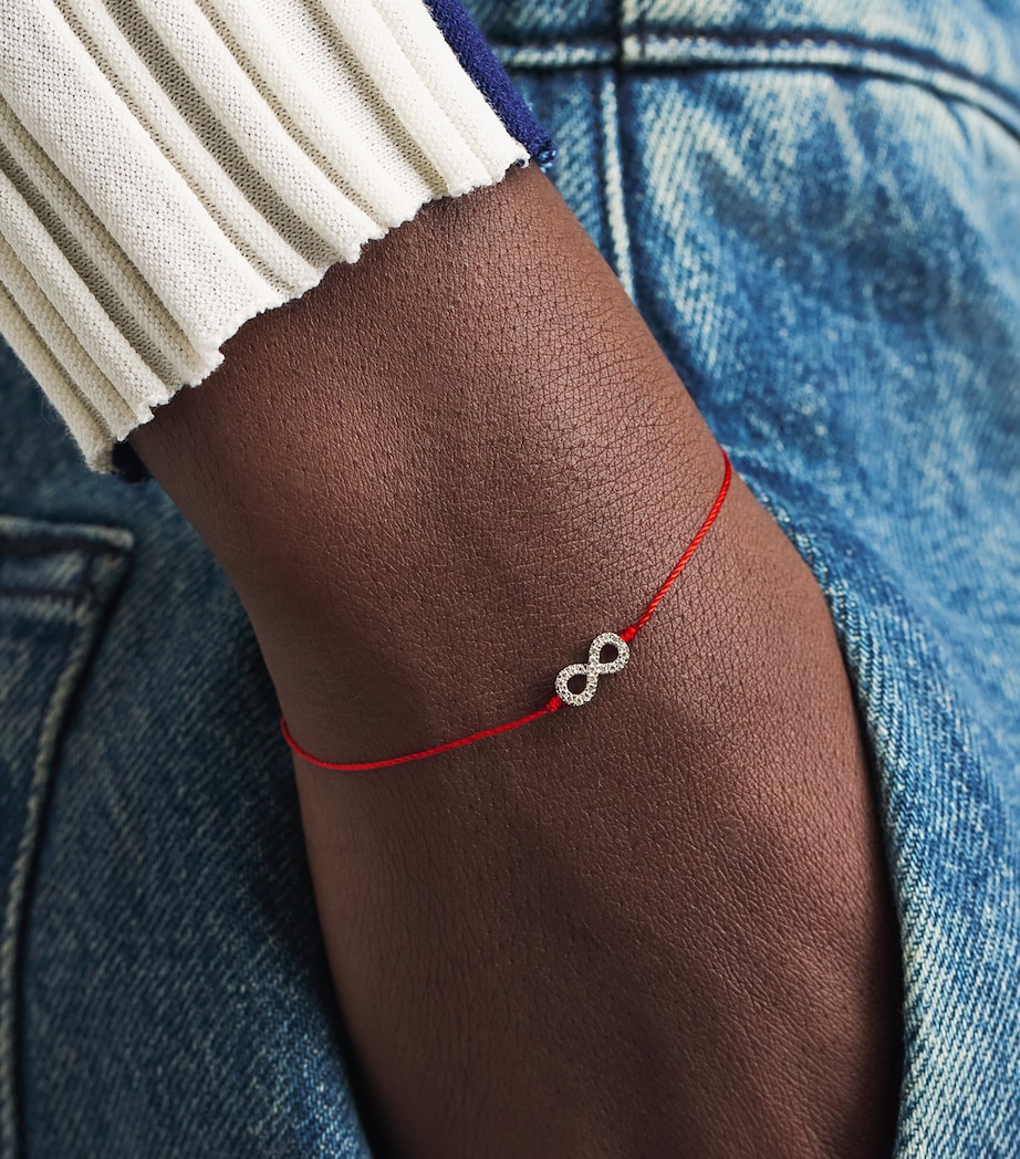 Redline White Gold and Diamond Elyseum Bracelet Red Image 2