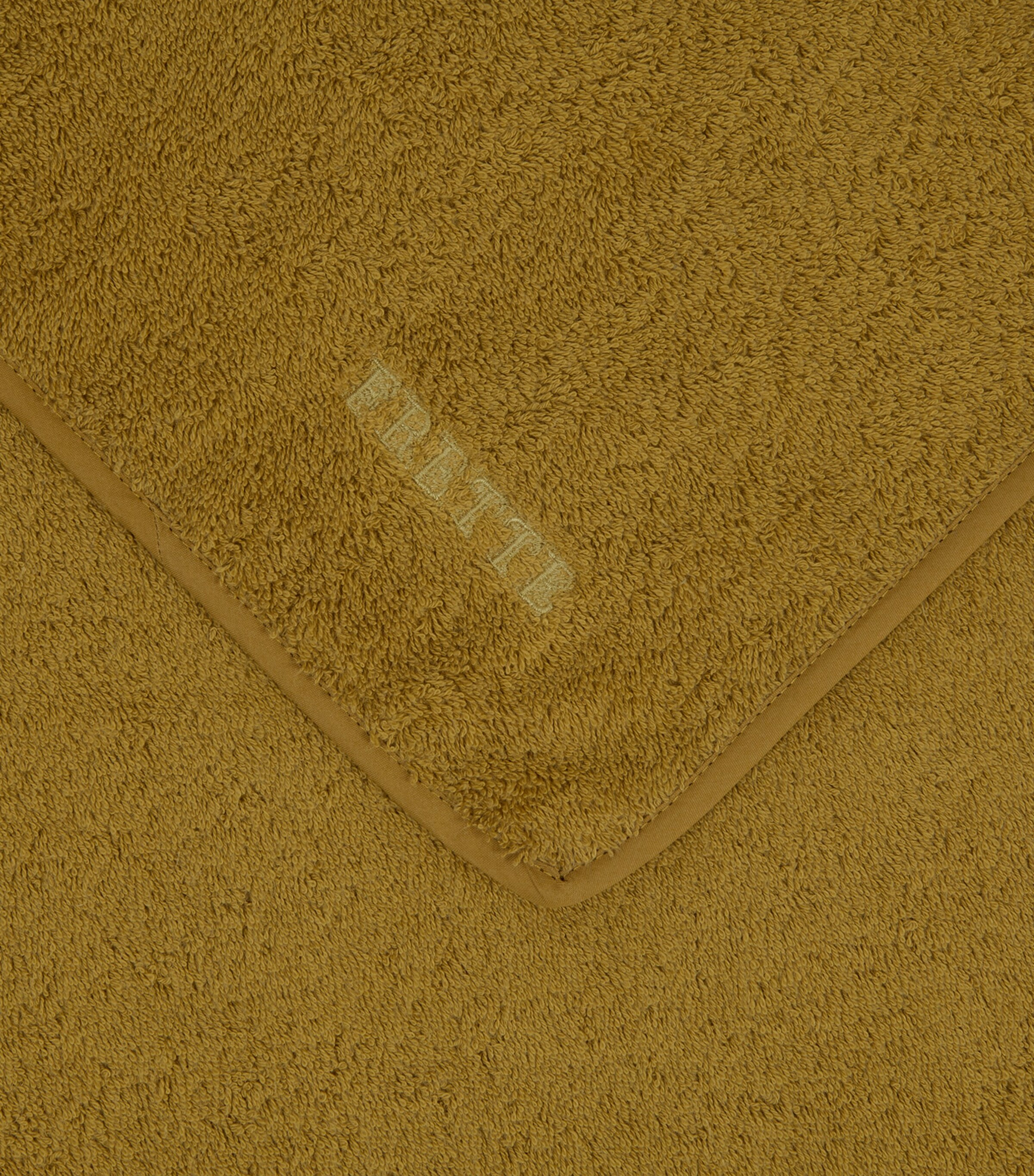 Frette Cotton Unito Hand Towel (60cm x 110cm) Amber Glow Image 3