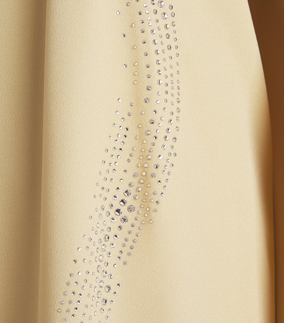 Crepe Cady Caesers Kaftan Maxi Dress PERGAMENA Image 5