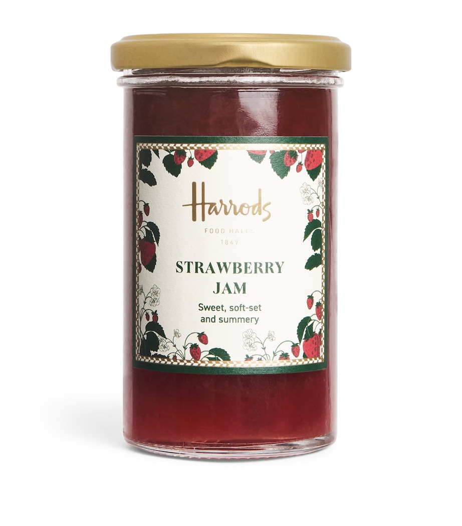 Harrods Strawberry Jam (280g) Image 1