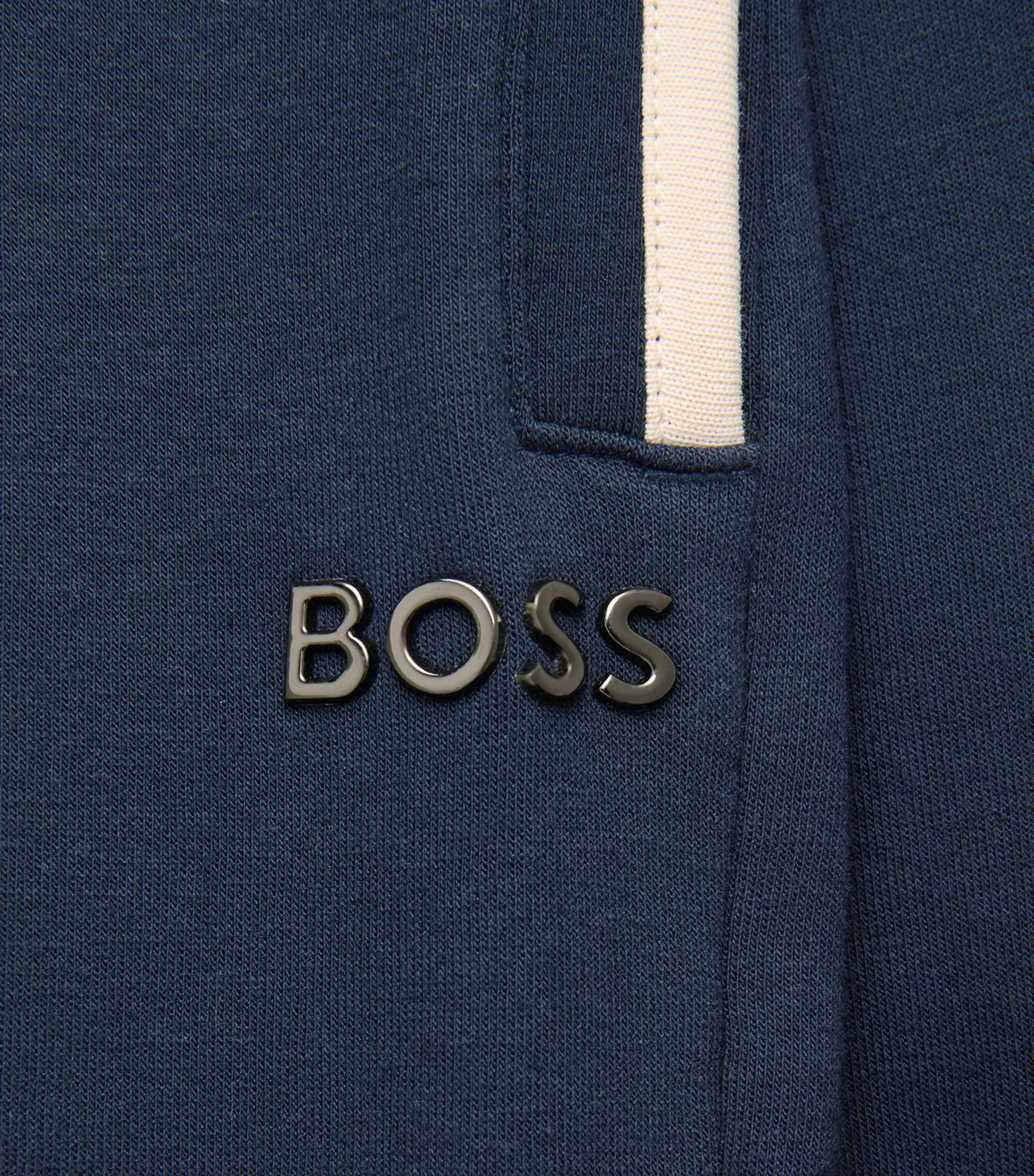 BOSS Mens Sense Sweatshorts Dark Blue Image 6