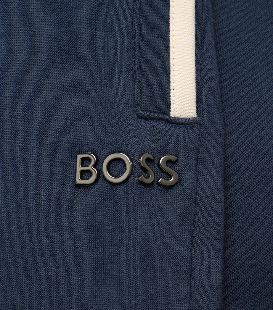 BOSS Mens Sense Sweatshorts Dark Blue Image 6