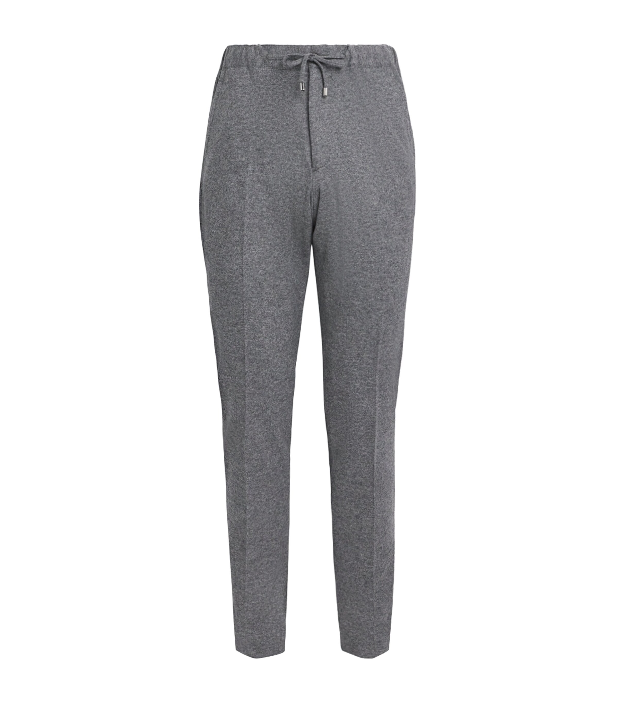 Fioroni Cashmere Mens Virgin Wool-Cashmere Straight Trousers Molveno Image 1