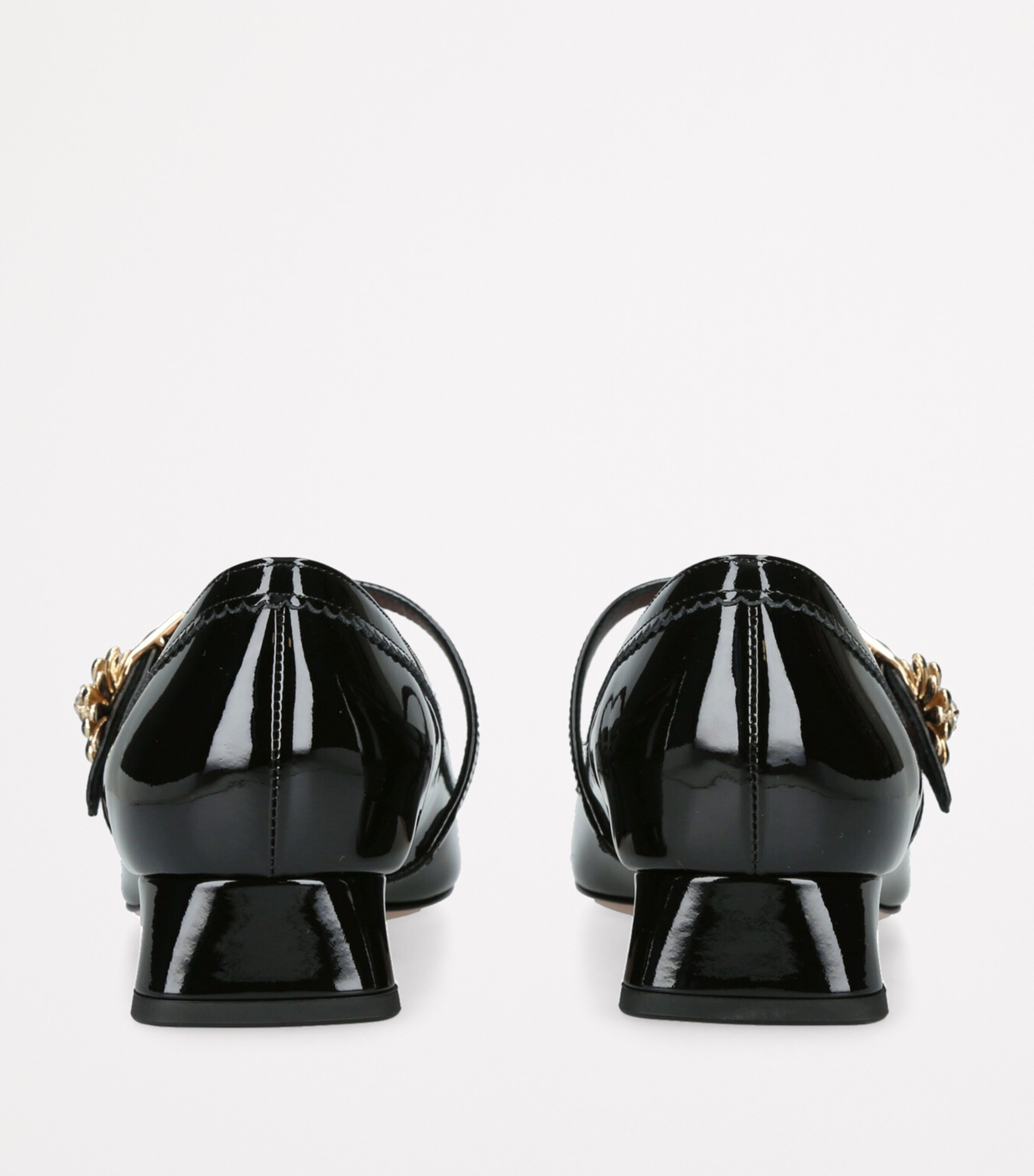 Leather Très Vivier Mary Jane Pumps 25 BLACK Image 2