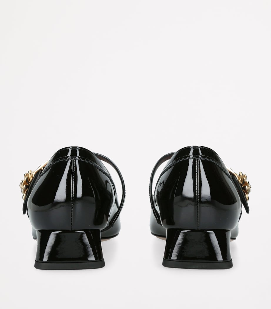 Leather Très Vivier Mary Jane Pumps 25 BLACK Image 2