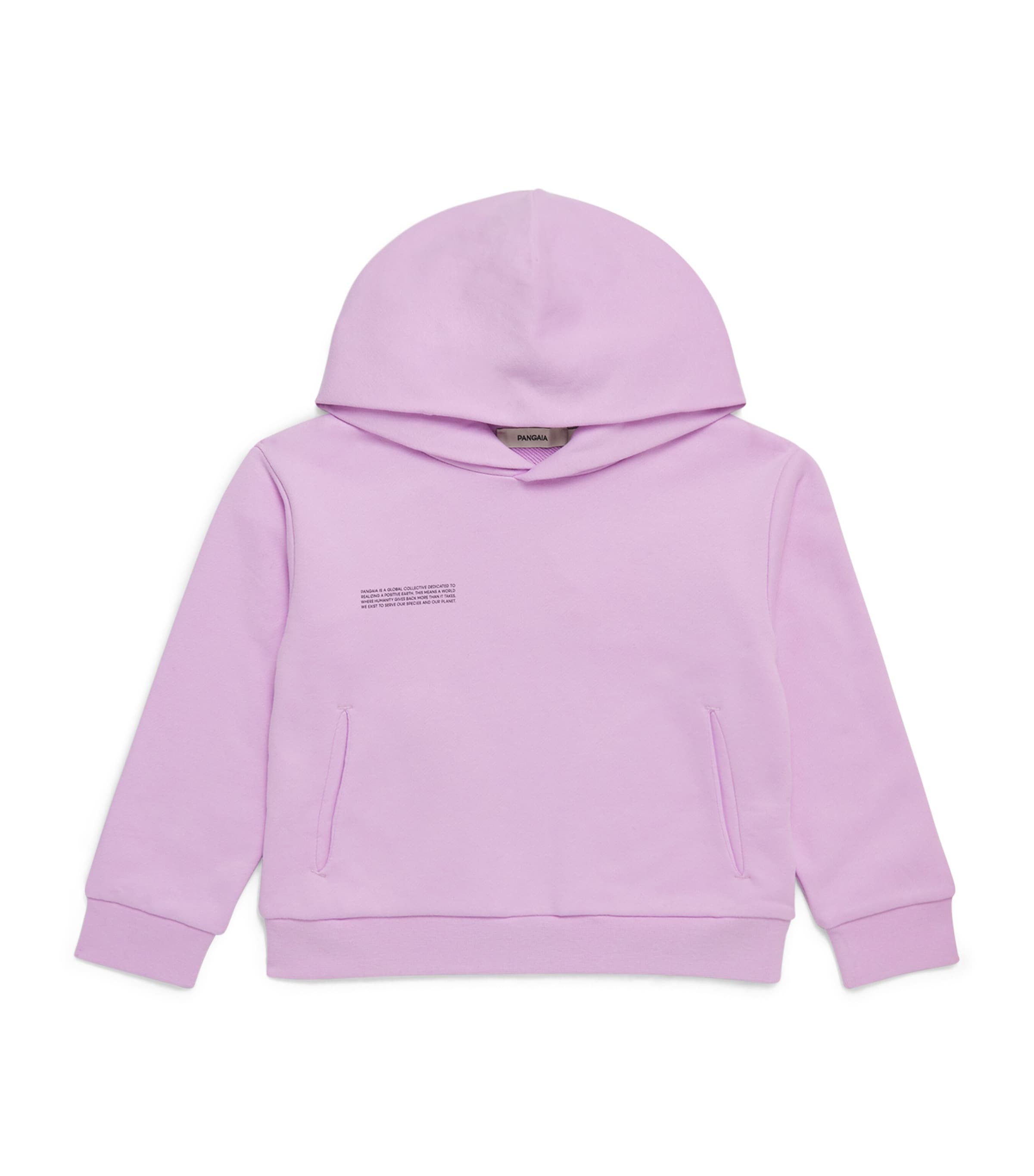 Pangaia Kids Organic Cotton 365 Hoodie (3-12 Years) Purple Image 1