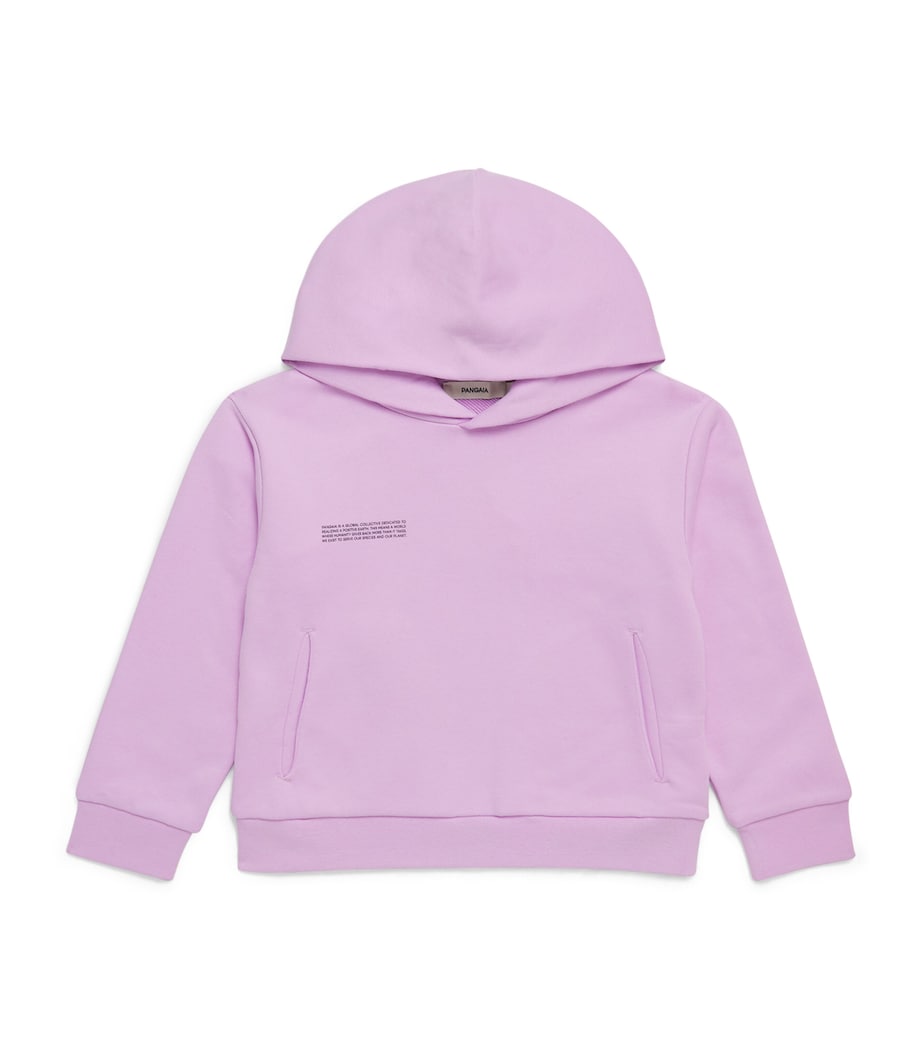 Pangaia Kids Organic Cotton 365 Hoodie (3-12 Years) Purple Image 1