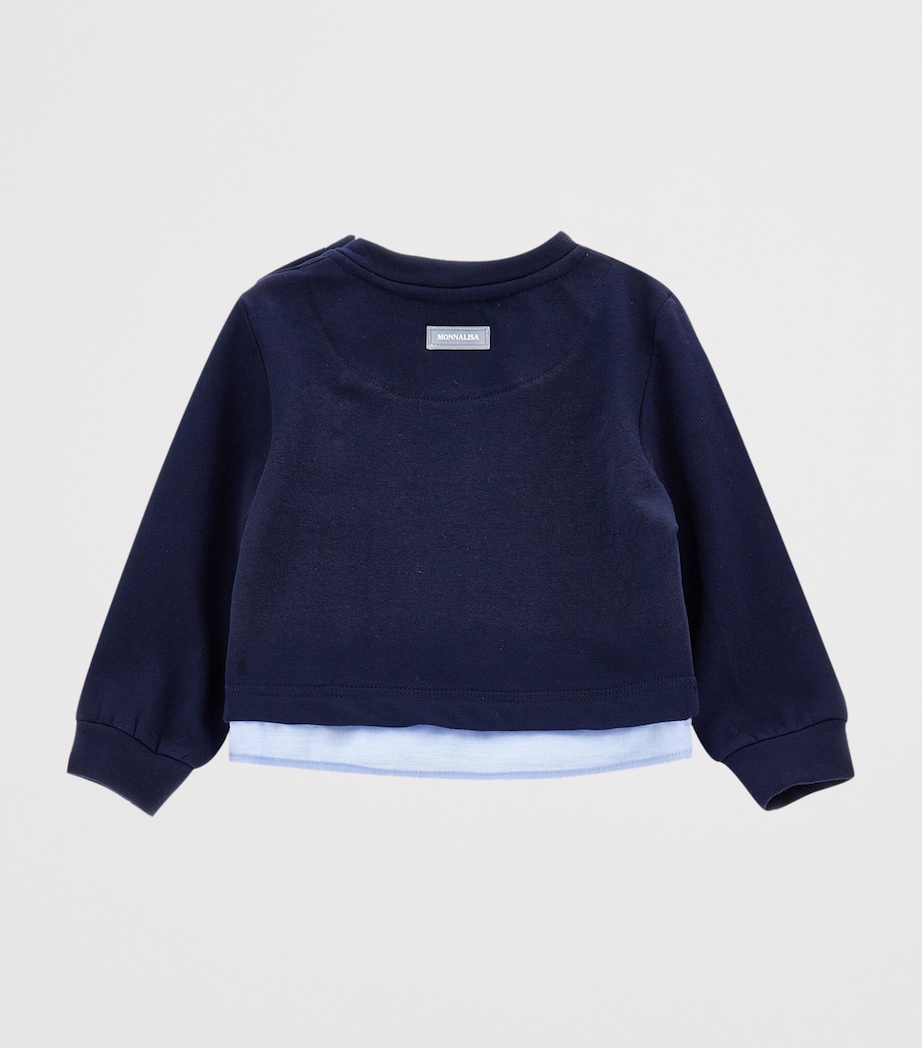 Mickey Mouse Print Sweatshirt (6-24 Months) OCEAN Image 2