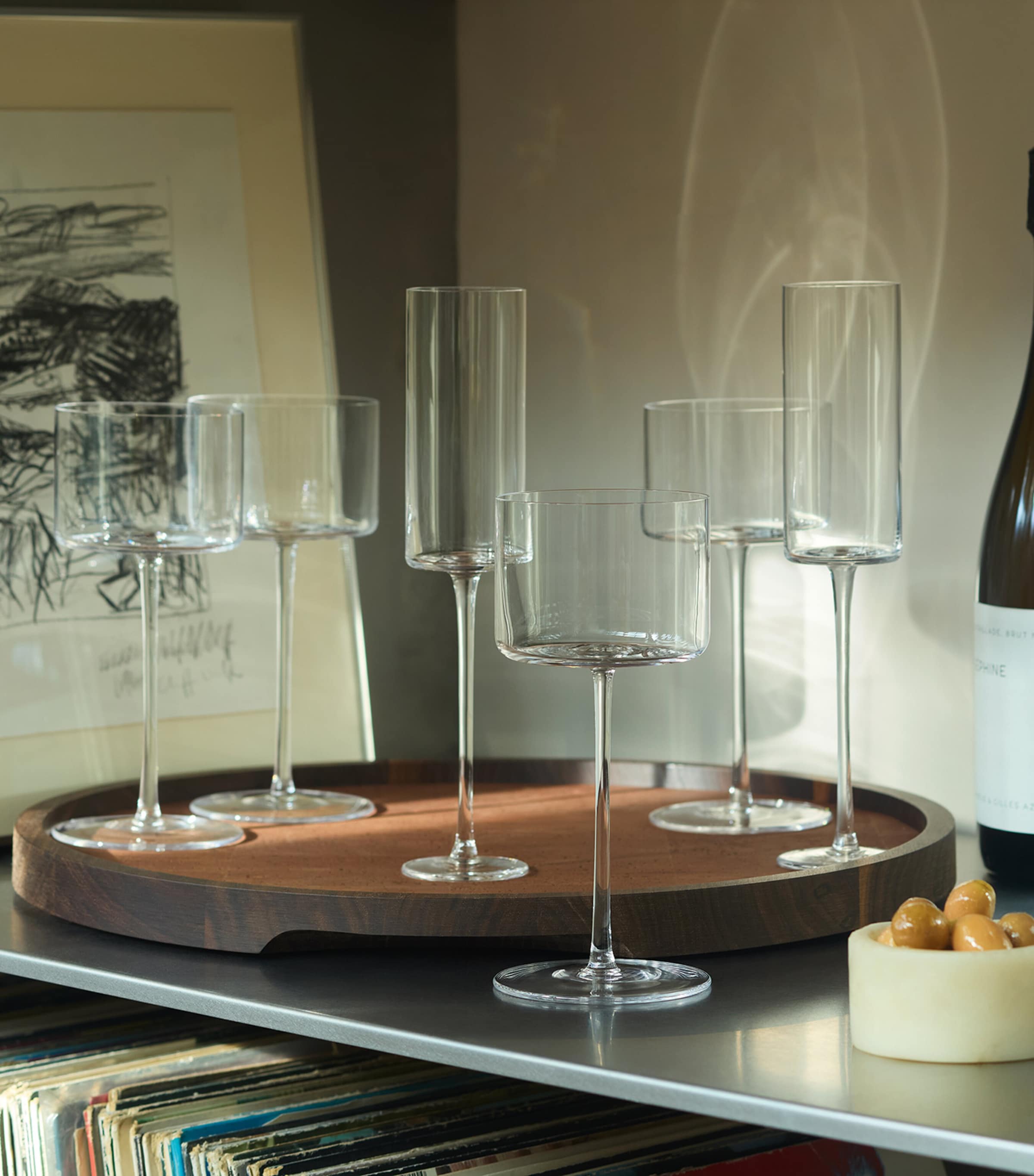 Walnut City Serving Tray (40cm) WALNUT Image 5