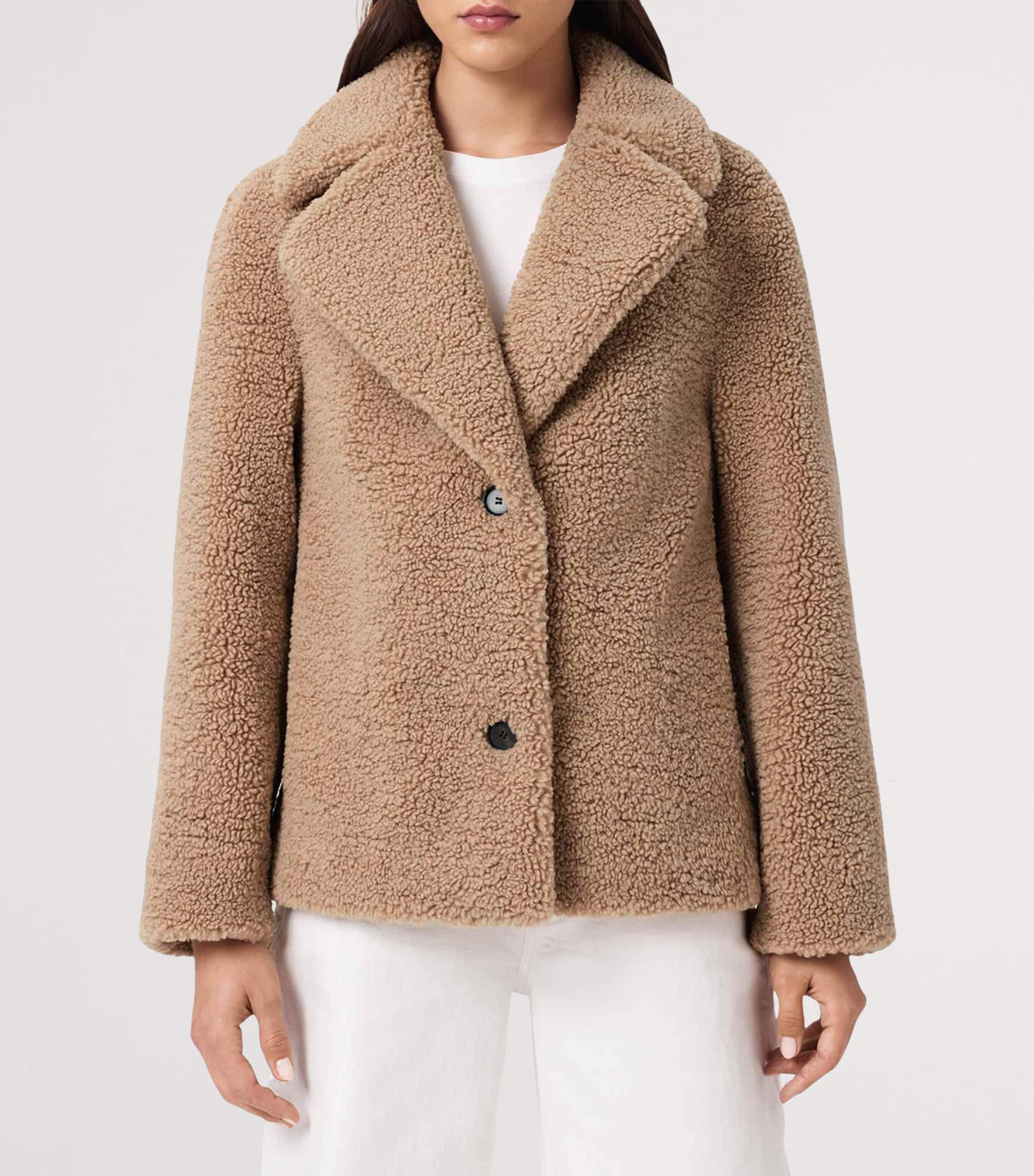 Eddy Teddy Jacket CARAMEL BROWN Image 4