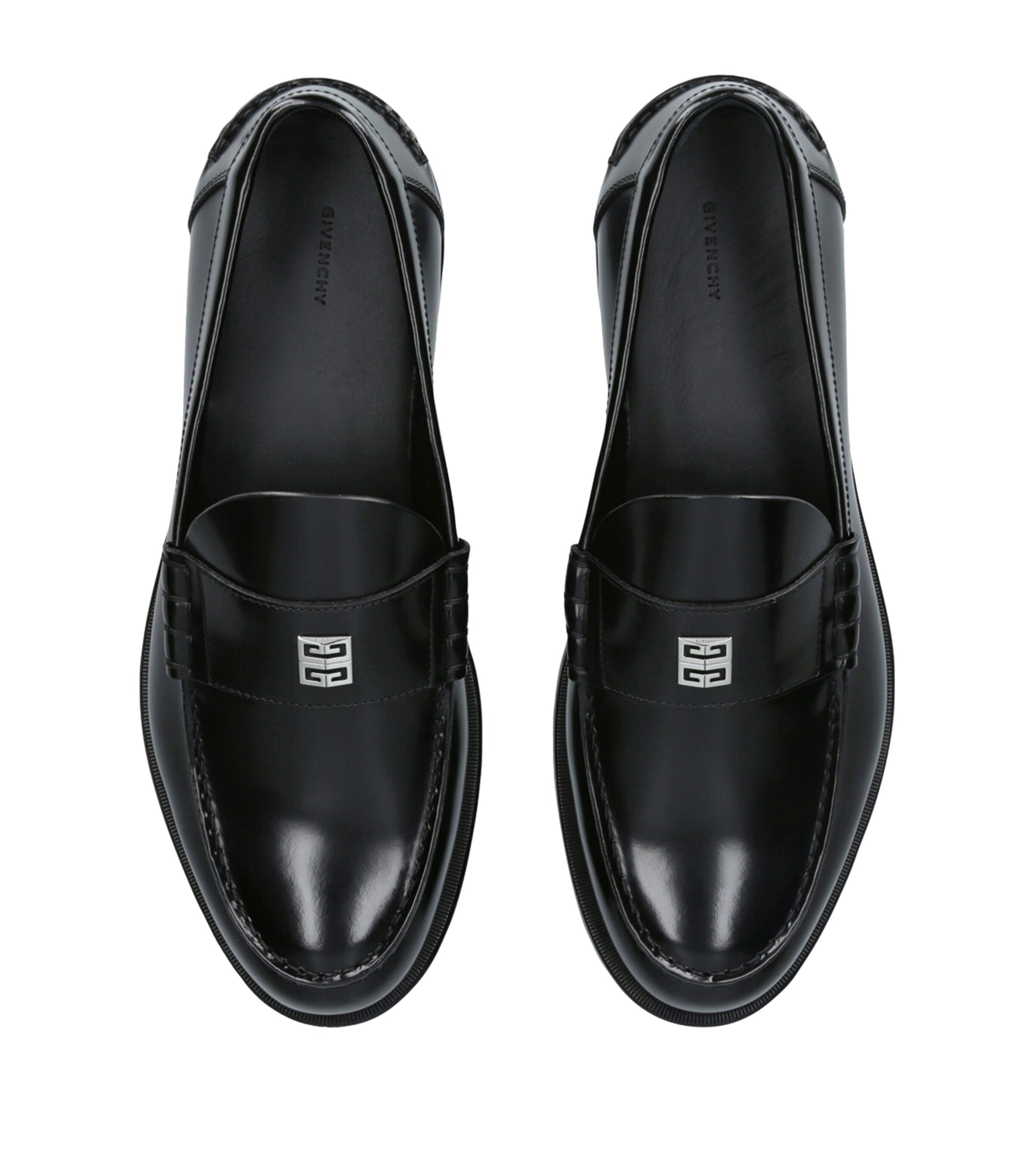 Leather Mr. G Loafers BLACK Image 4