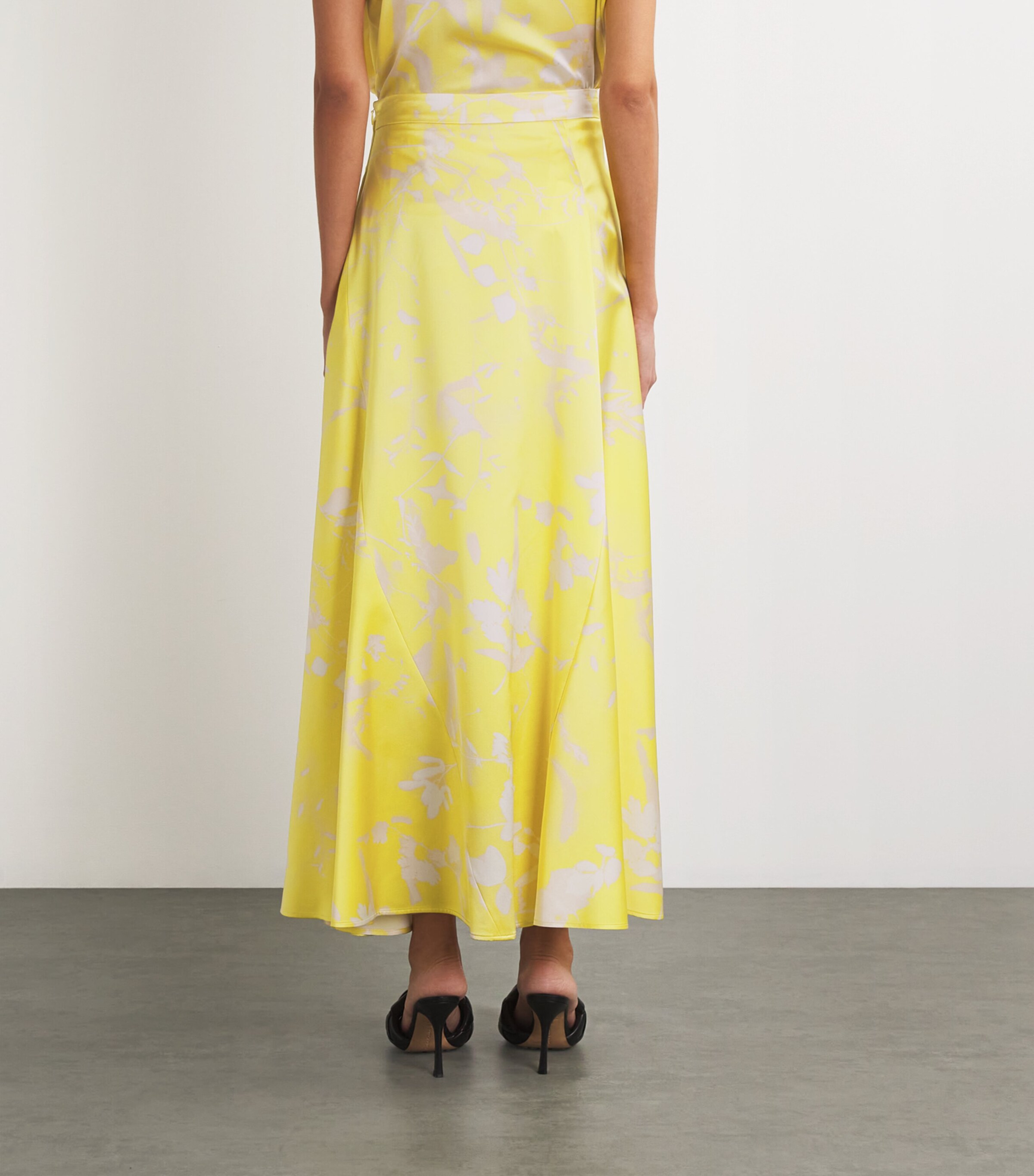 Fabiana Filippi Silk Floral Midi Skirt | Harrods US