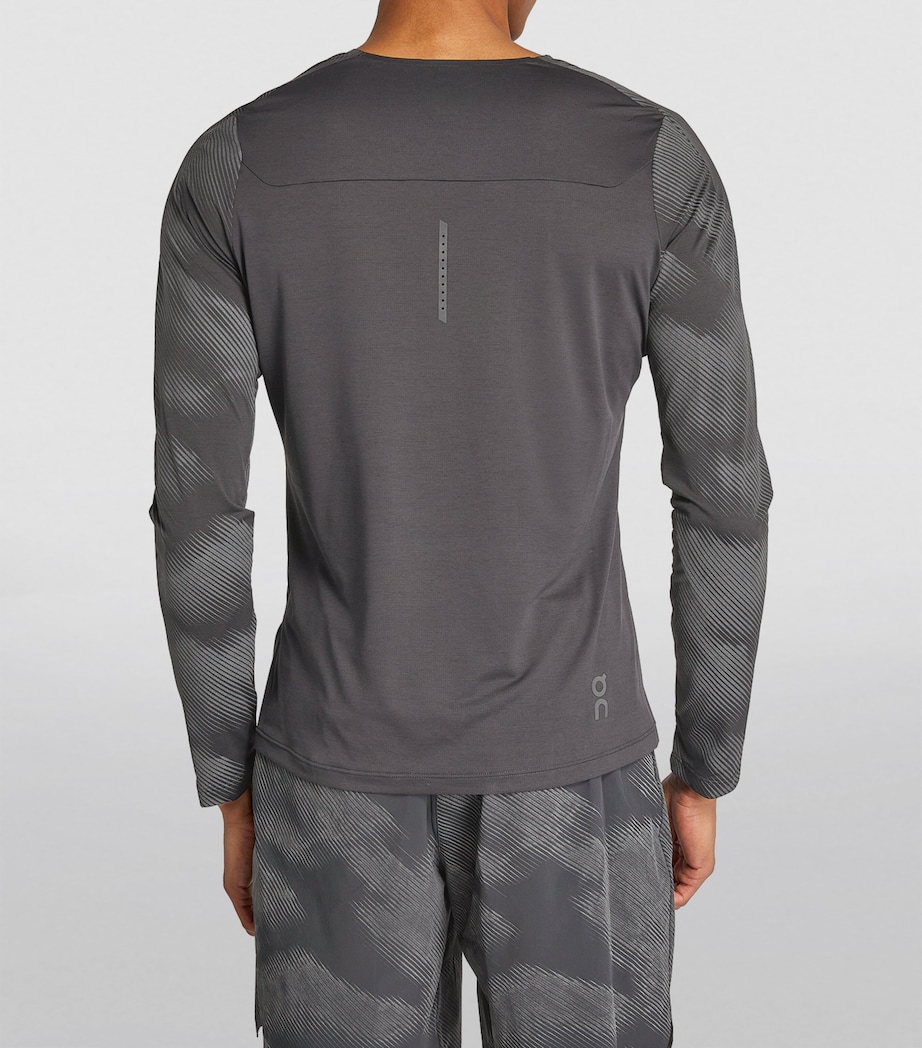 Lumos Performance Long-Sleeve T-shirt BLACK | IRON Image 4