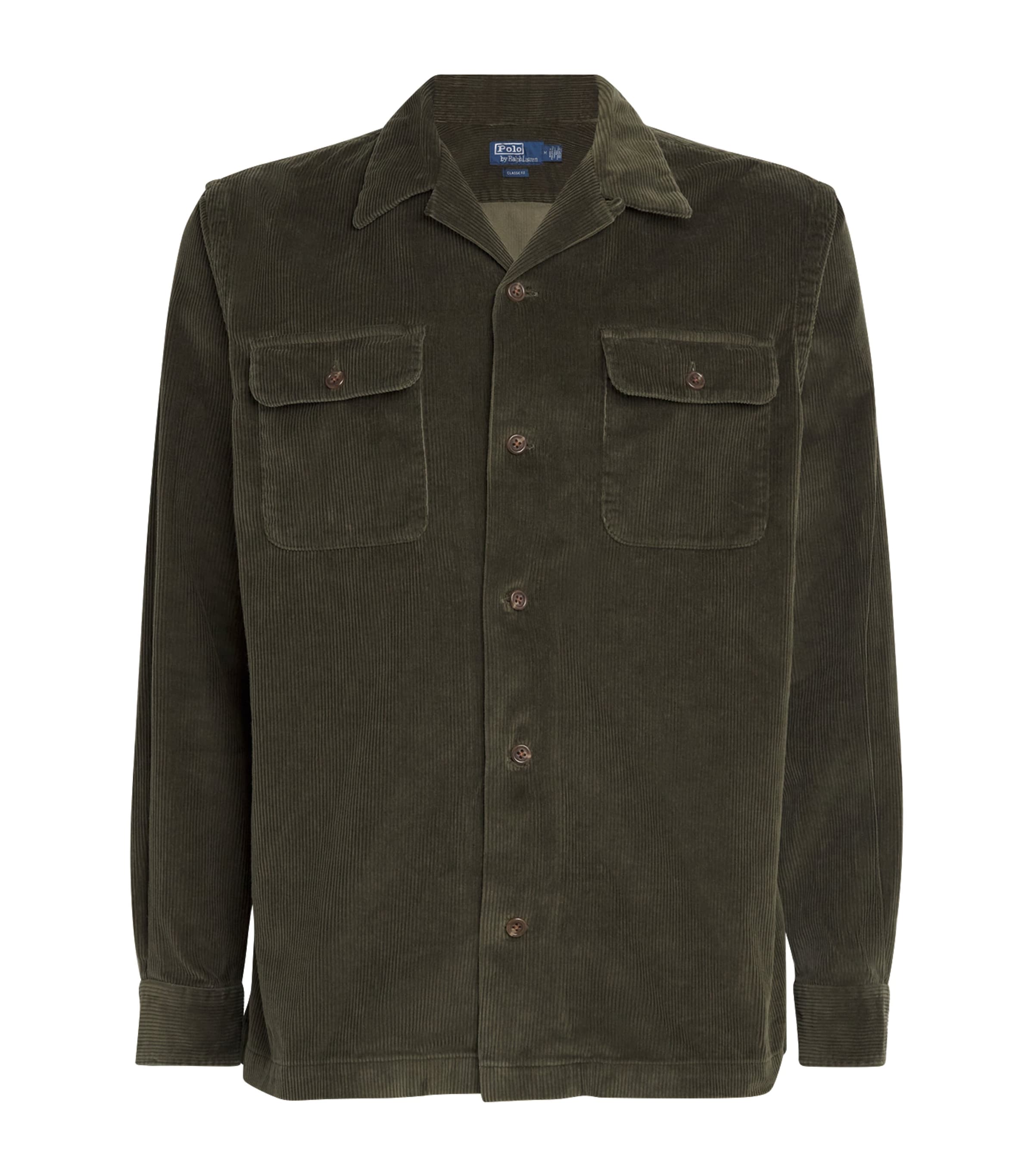 トップス POLO RALPH LAUREN CORDUROY SHIRTS JACKET Polo Ralph Lauren Green Corduroy Overshirt | Harrods US