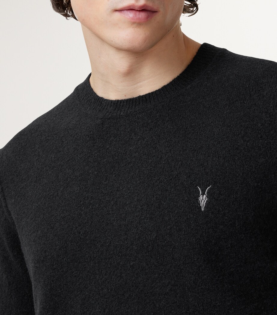 Crew-Neck Statten Sweater BLACK Image 7