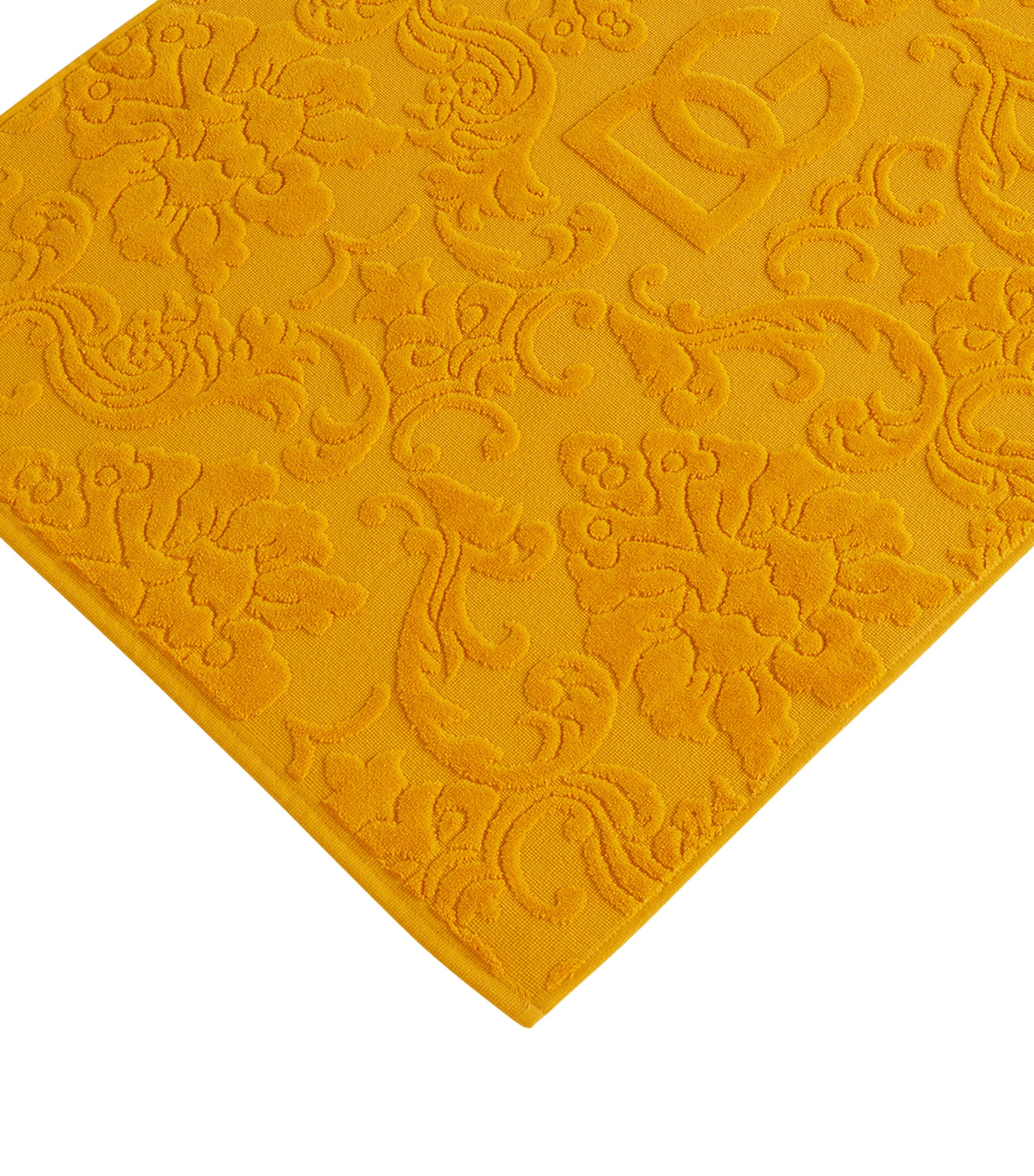 Cotton Jacquard Bath Mat (87cm x 54cm) U0001 ORO Image 3