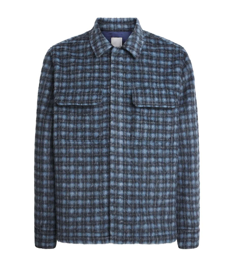 Brushed Plaid Caleb Shacket MIDNIGHT PLAID Image 1