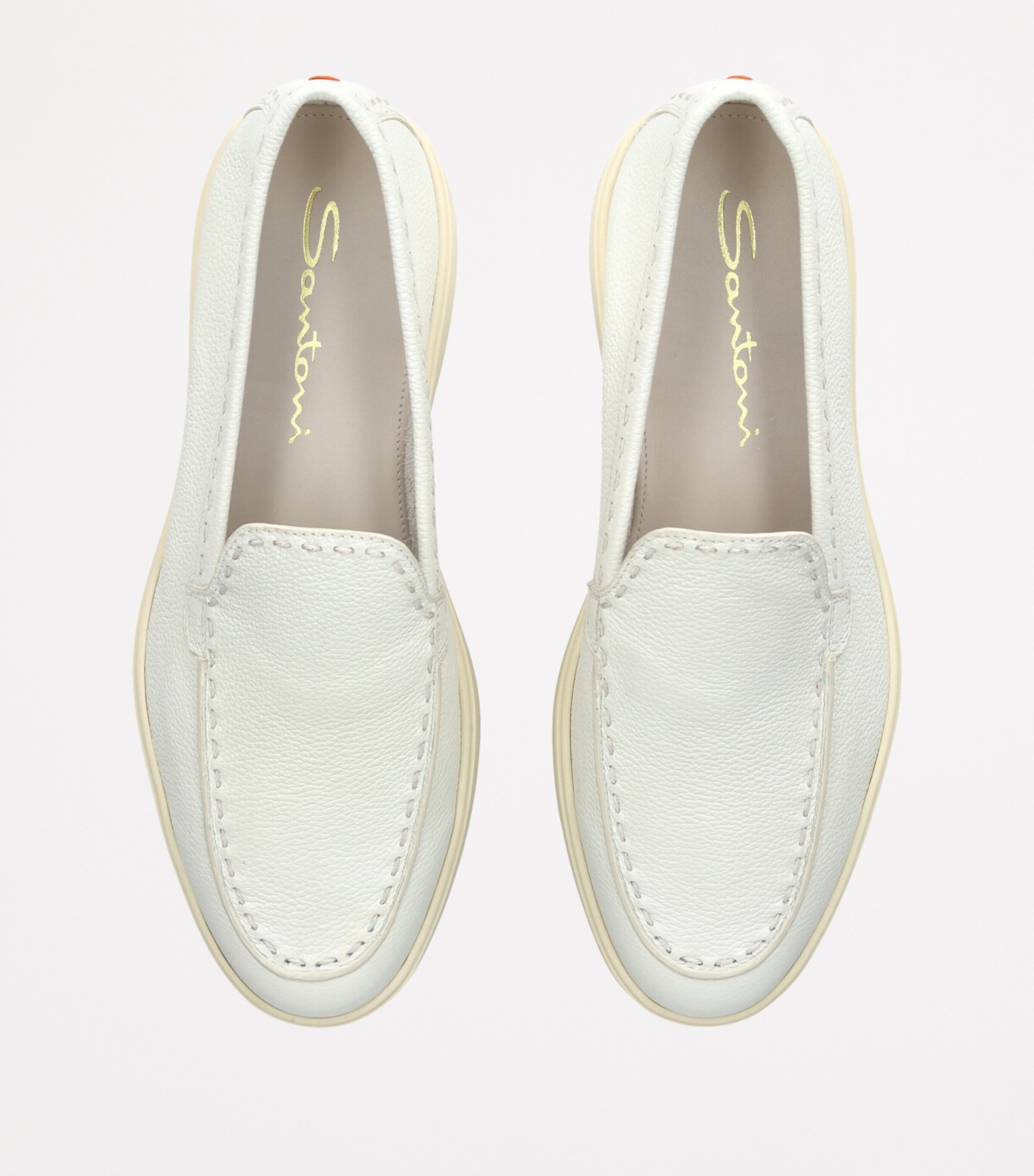 ローファー・オックスフォード SANTONI SAND SUEDE YALTA LOAFERS Santoni Leather Yalta Loafers | Harrods US