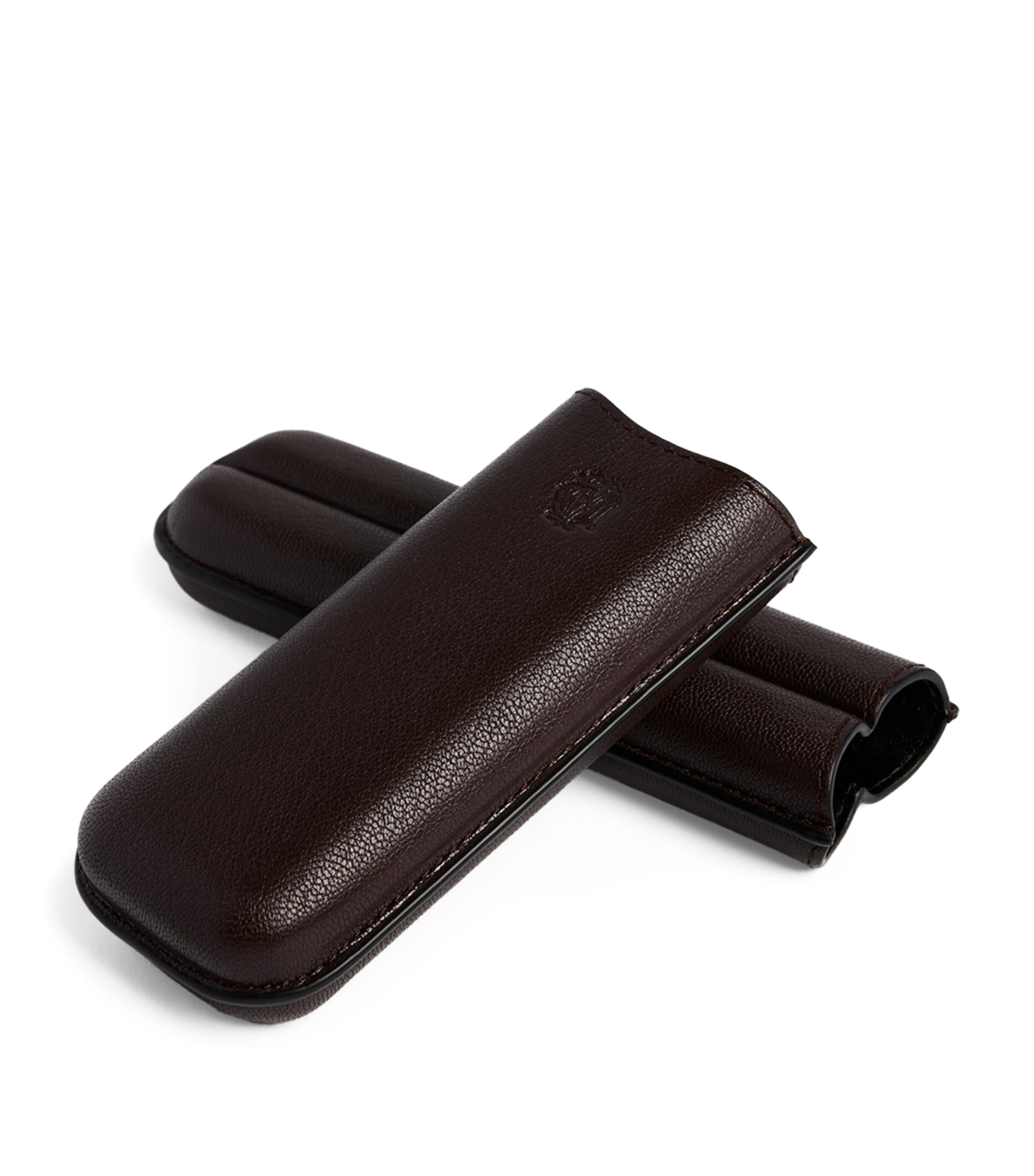 Dunhill Leather Double Cigar Case Image 3