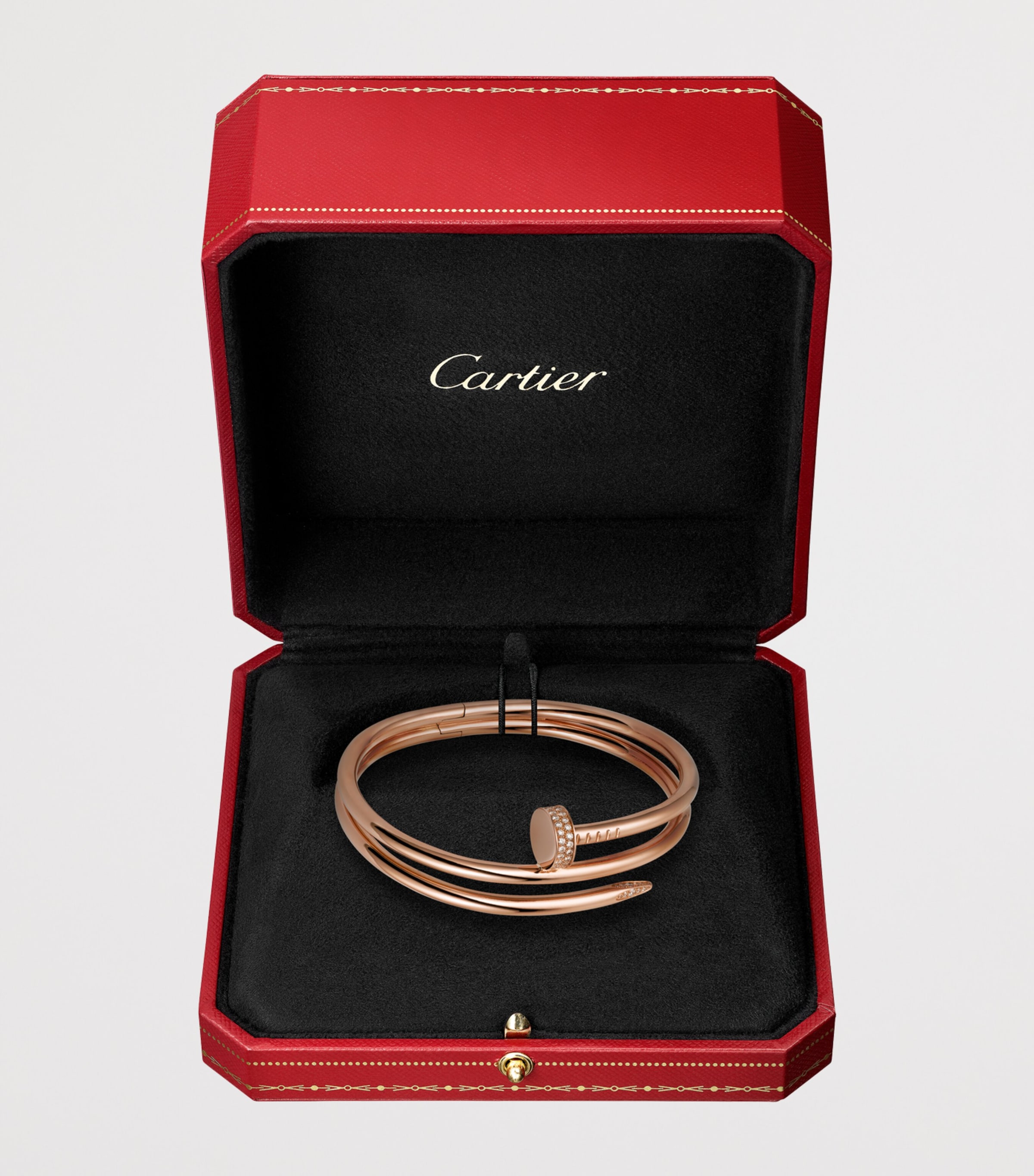 Rose Gold and Diamond Juste un Clou Bangle ROSE GOLD Image 3