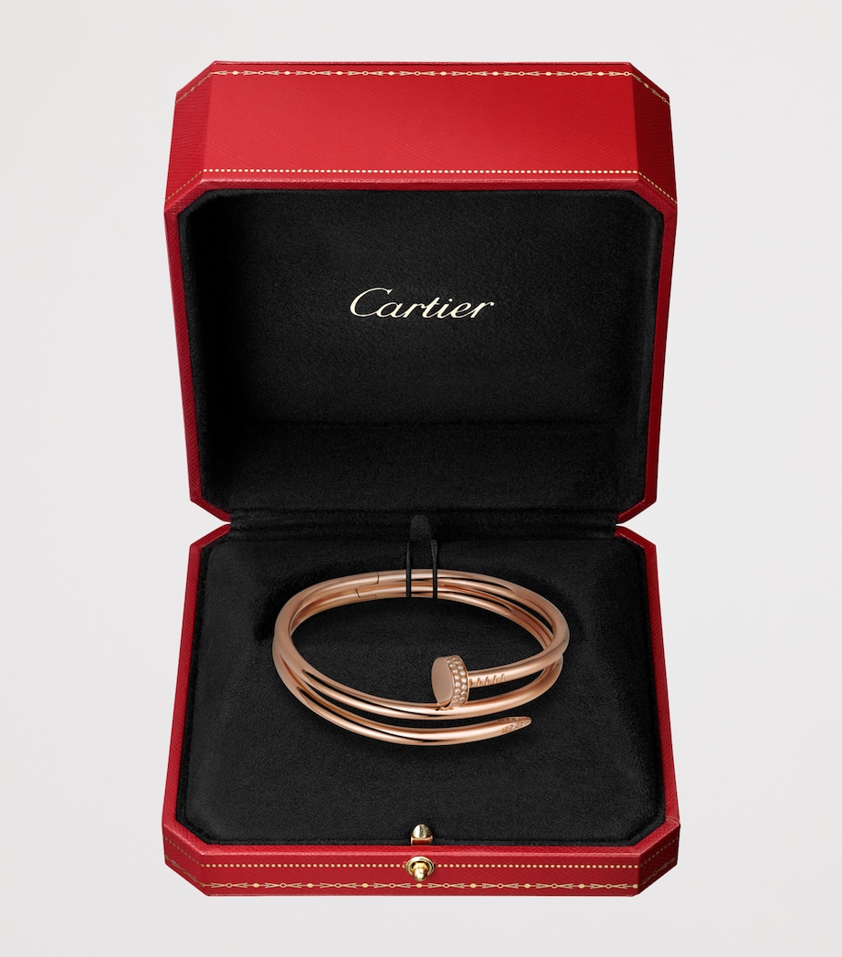 Rose Gold and Diamond Juste un Clou Bangle ROSE GOLD Image 3