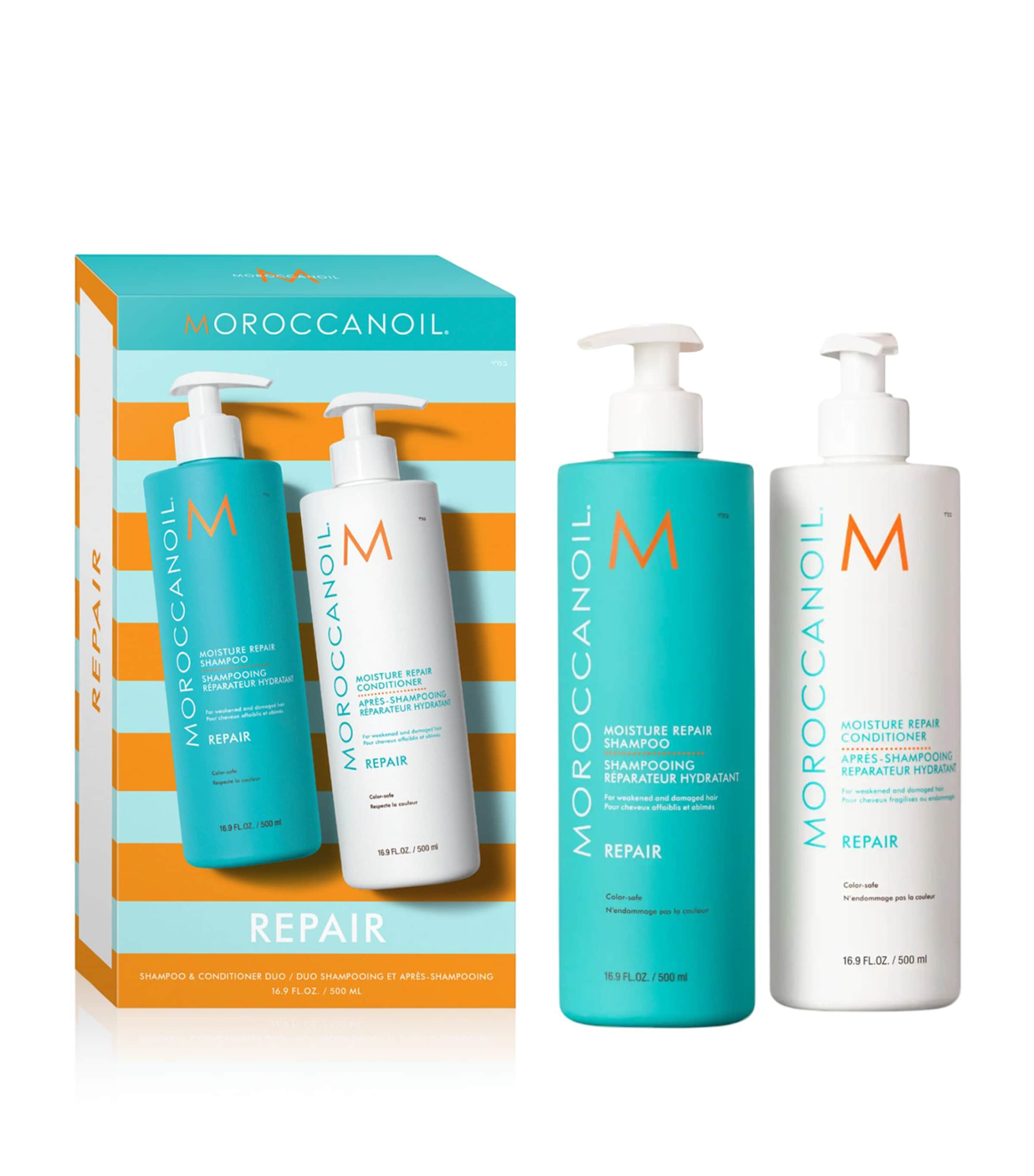 Moroccanoil Repair Shampoo and Conditioner Duo (2 x 500ml) Image 1