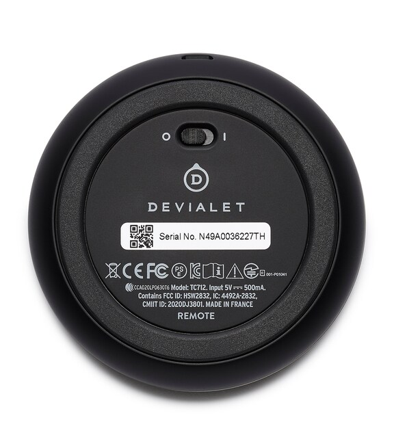 DEVIALET Remote Matte Black | Harrods UK