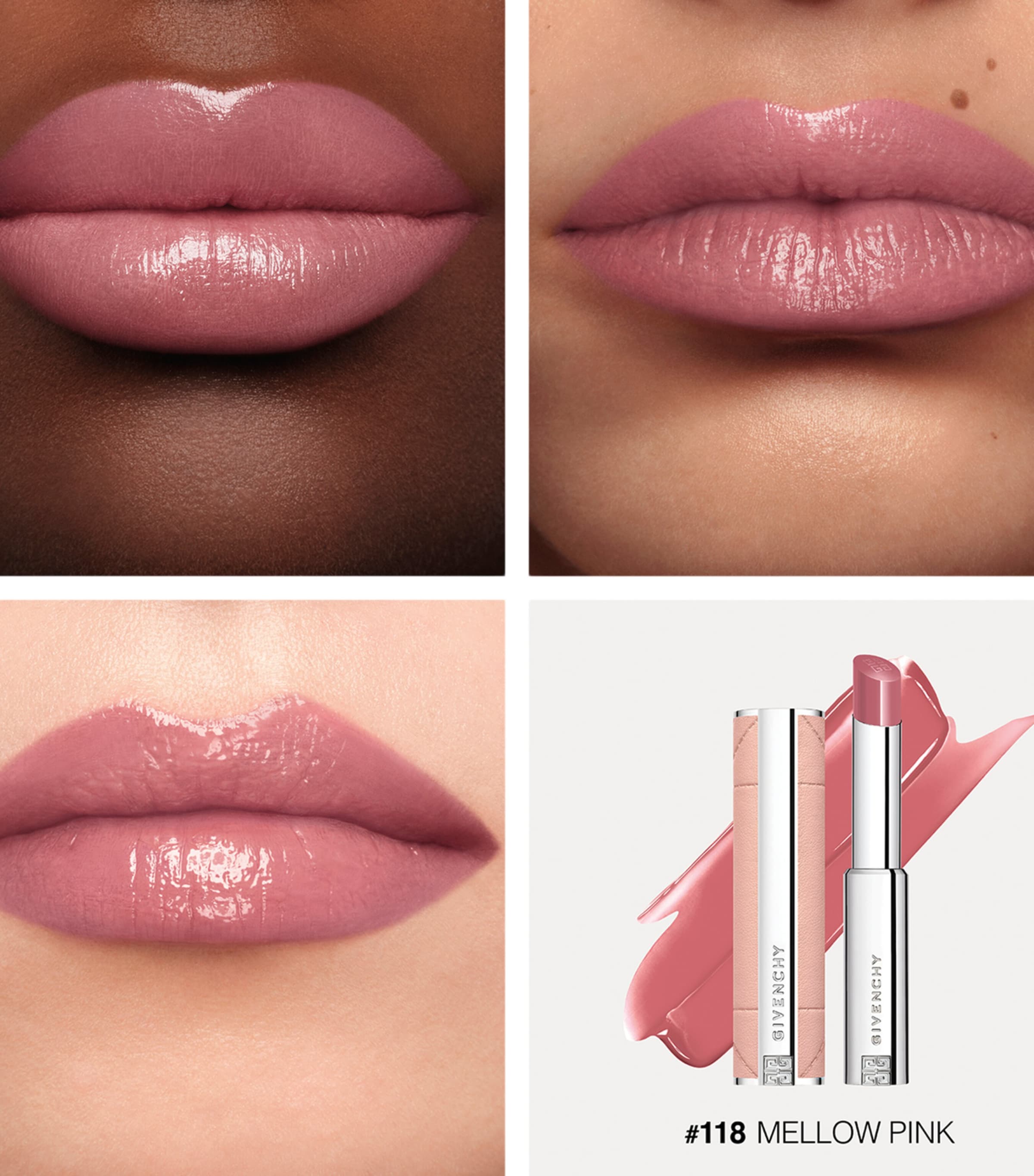 Rose Perfecto Shine Serum Lipstick N118 Image 2