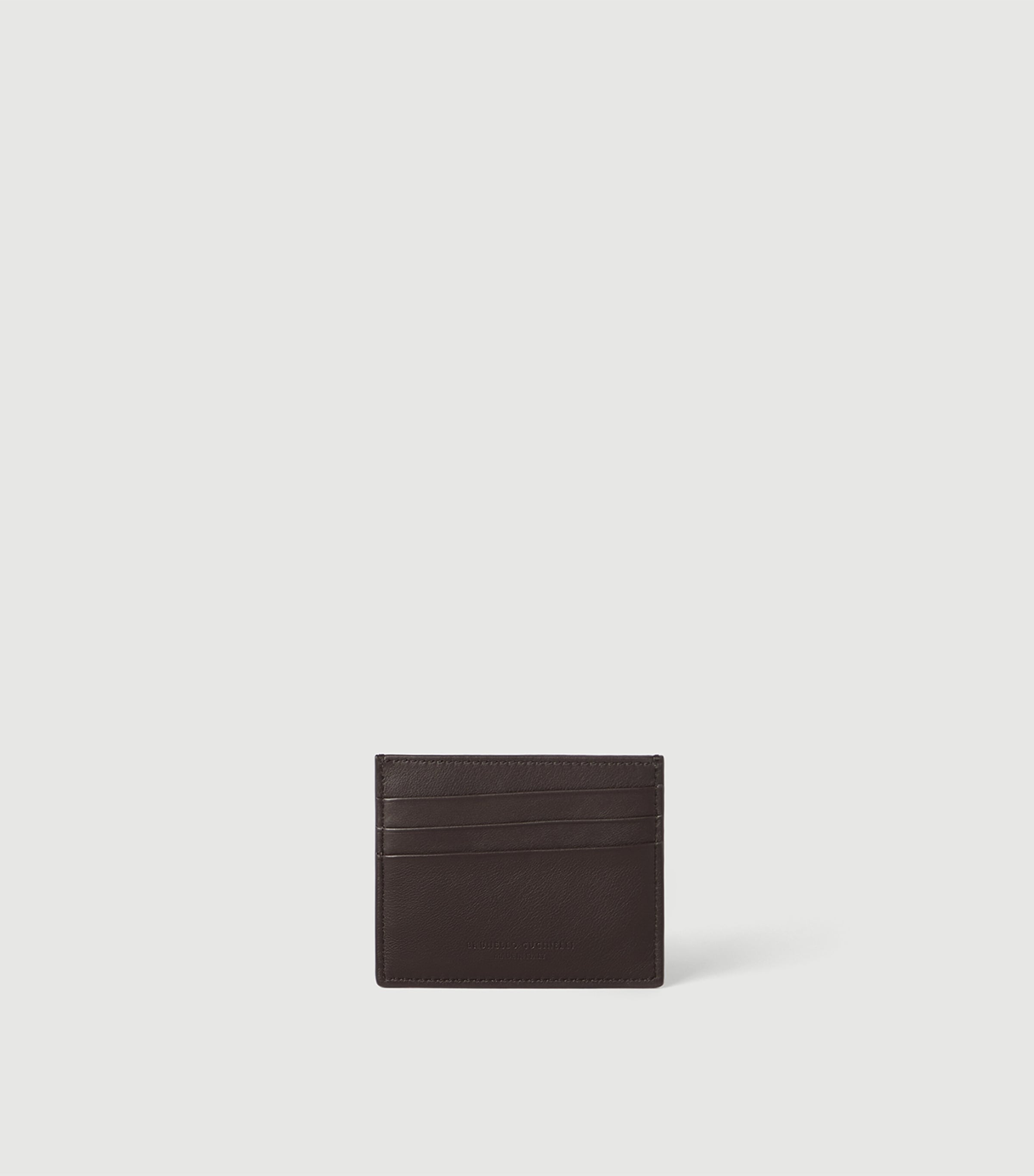 Brunello Cucinelli Leather Card Holder Image 3