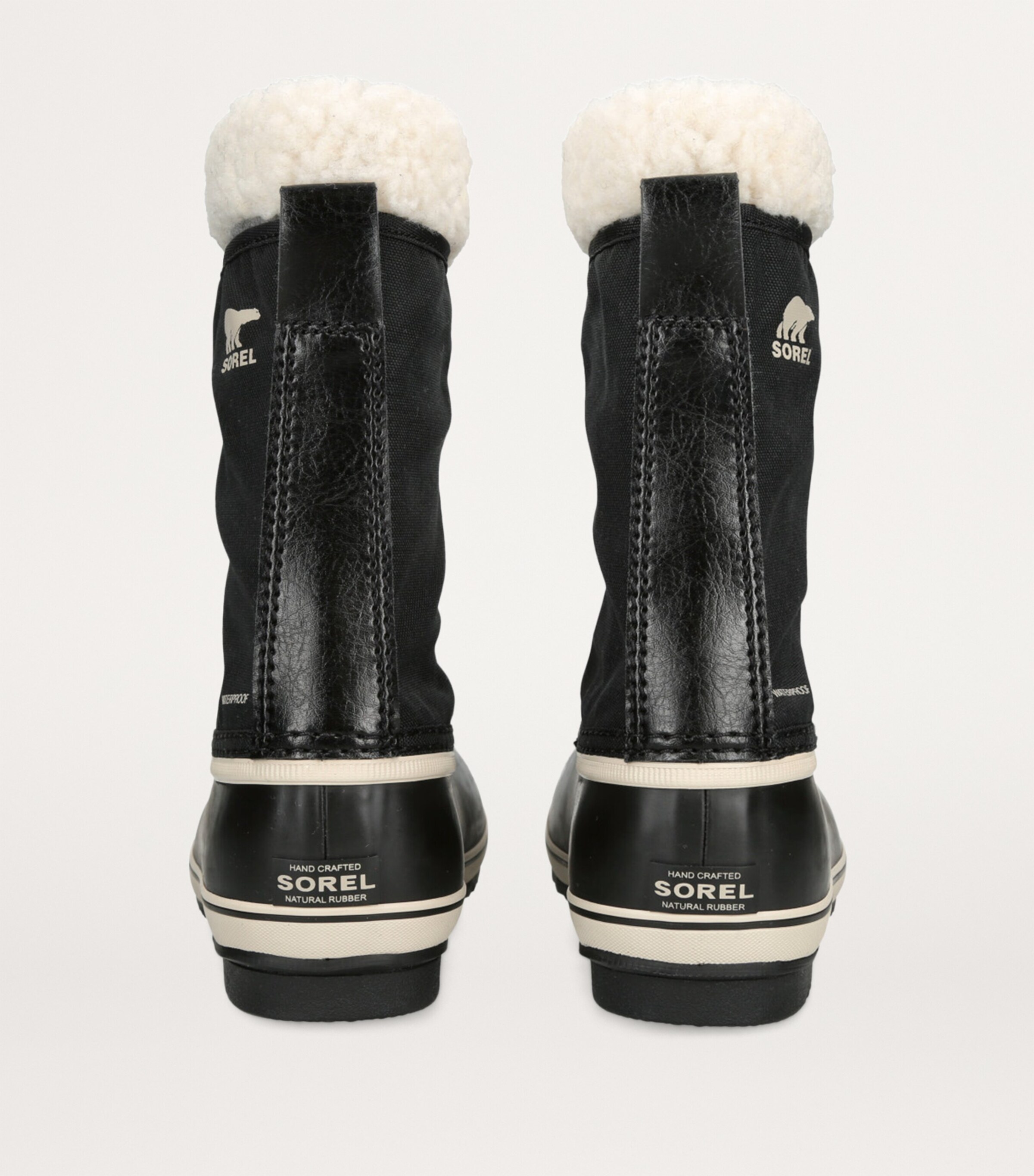 Leather Waterproof Yoot Pac Boots BLACK Image 2