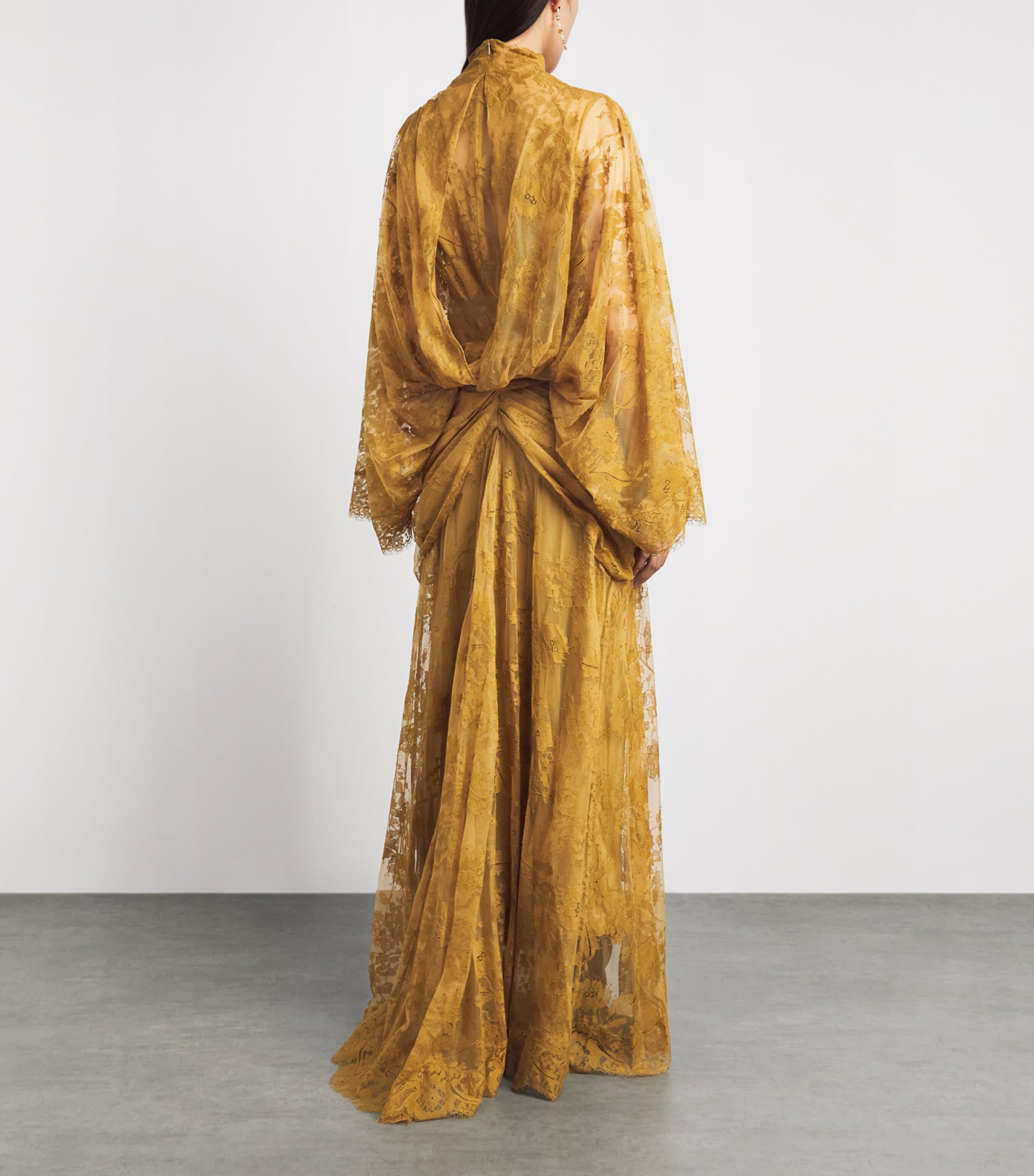 Zimmermann Womens Lace Ascent Maxi Dress Chartreuse Image 4
