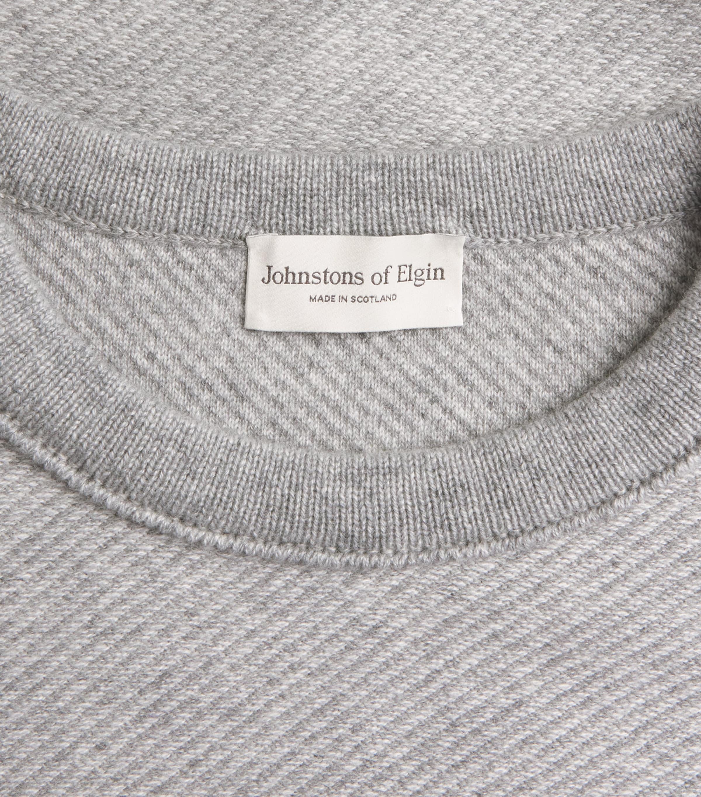 Cashmere Tweel Lidell Sweater Q25942 STORM GREY Image 5