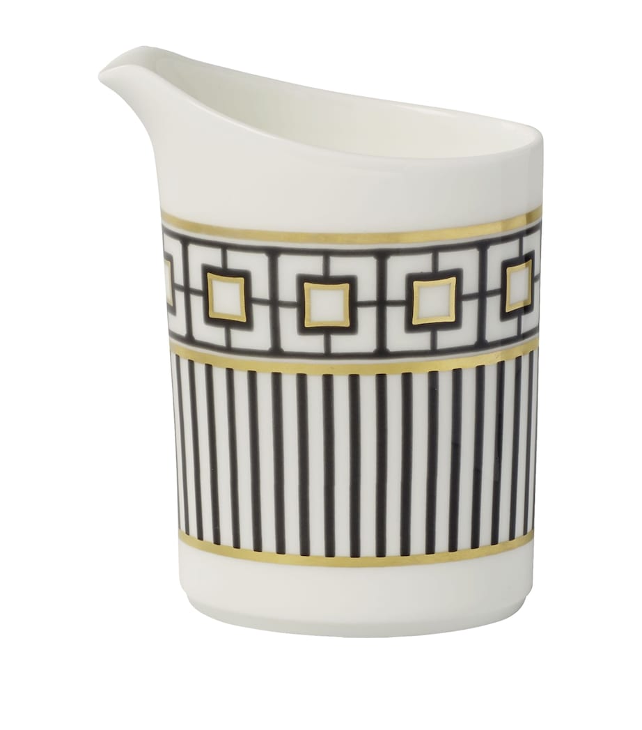 Porcelain Metrochic Cream Jug (170ml) WHITE Image 1
