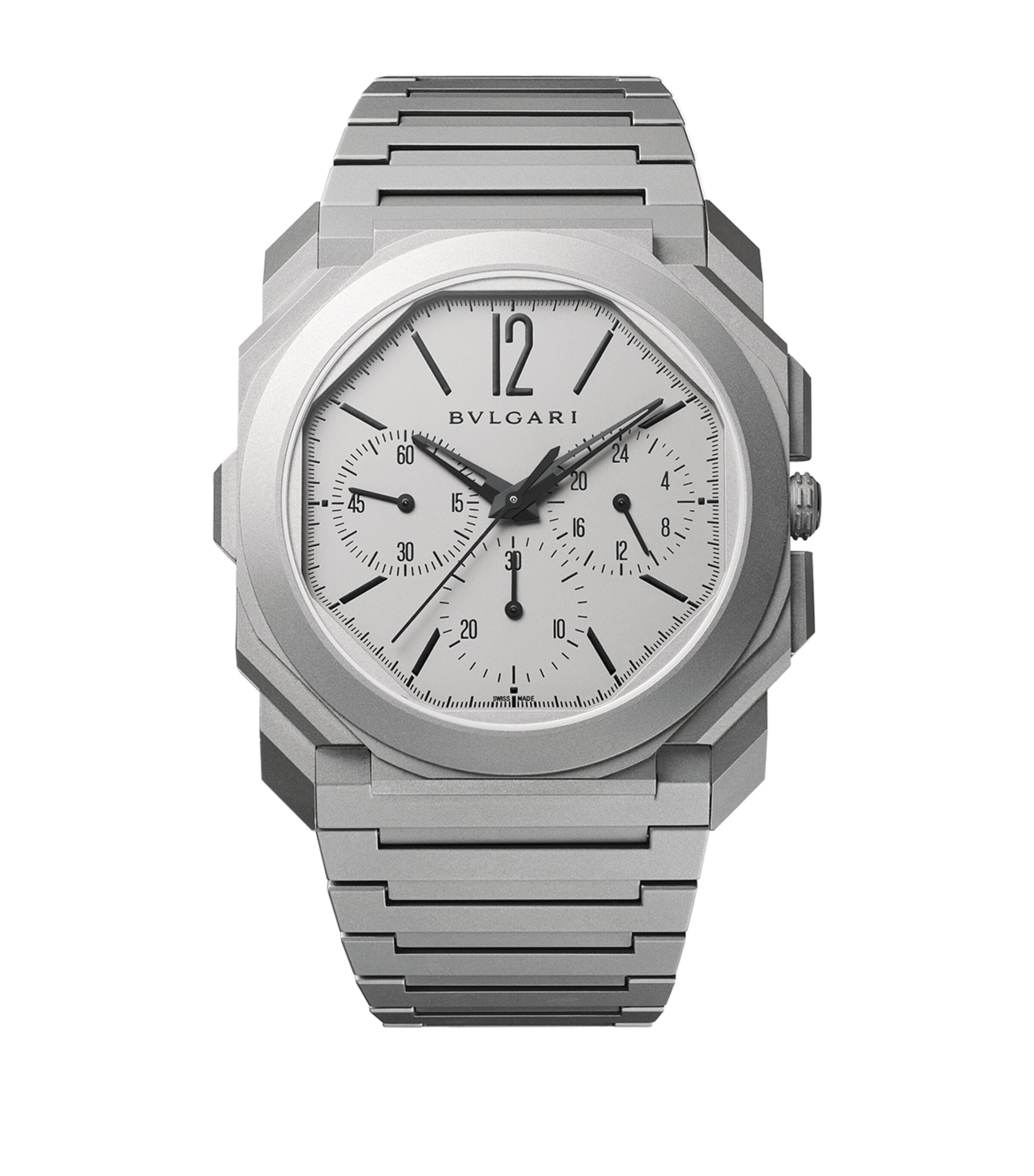 Octo Finissimo Automatic Chronograph Watch 42mm GREY Image 2