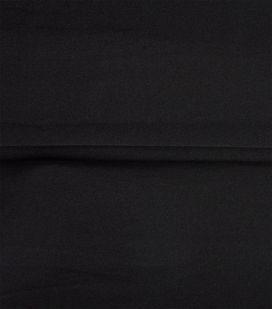 Falke Womens Matt Deluxe 20 Knee-High Stockings Black Image 4