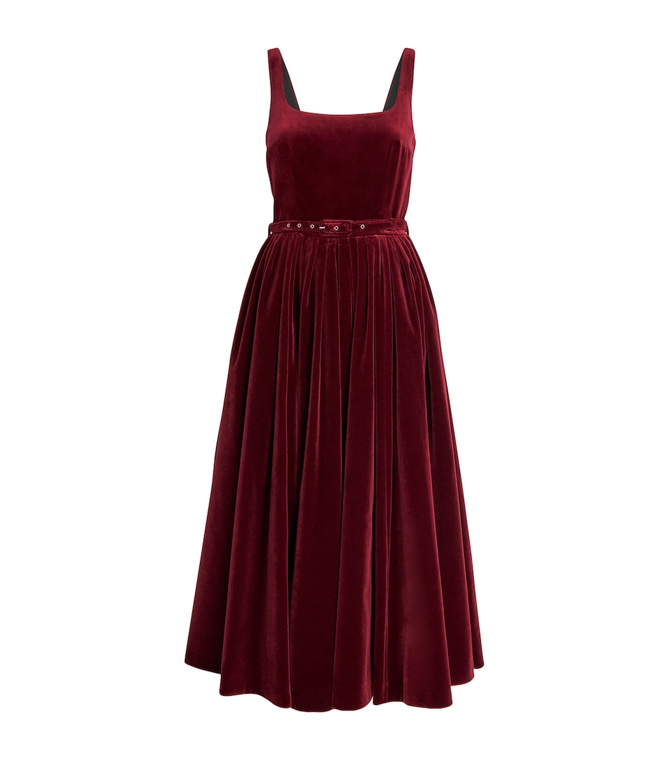 Velvet Eagle Midi Dress