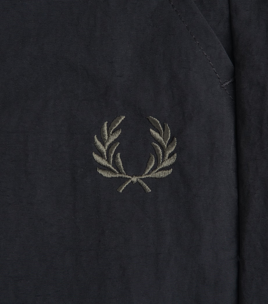 Fred Perry Mens Shell Track Pants Black Image 6